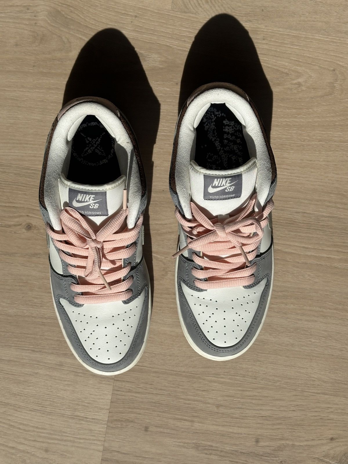 Nike Nike SB Dunk Low x Yuto Horigome Wolf Grey Size US 7.5 / EU 40-41 - 4 Thumbnail
