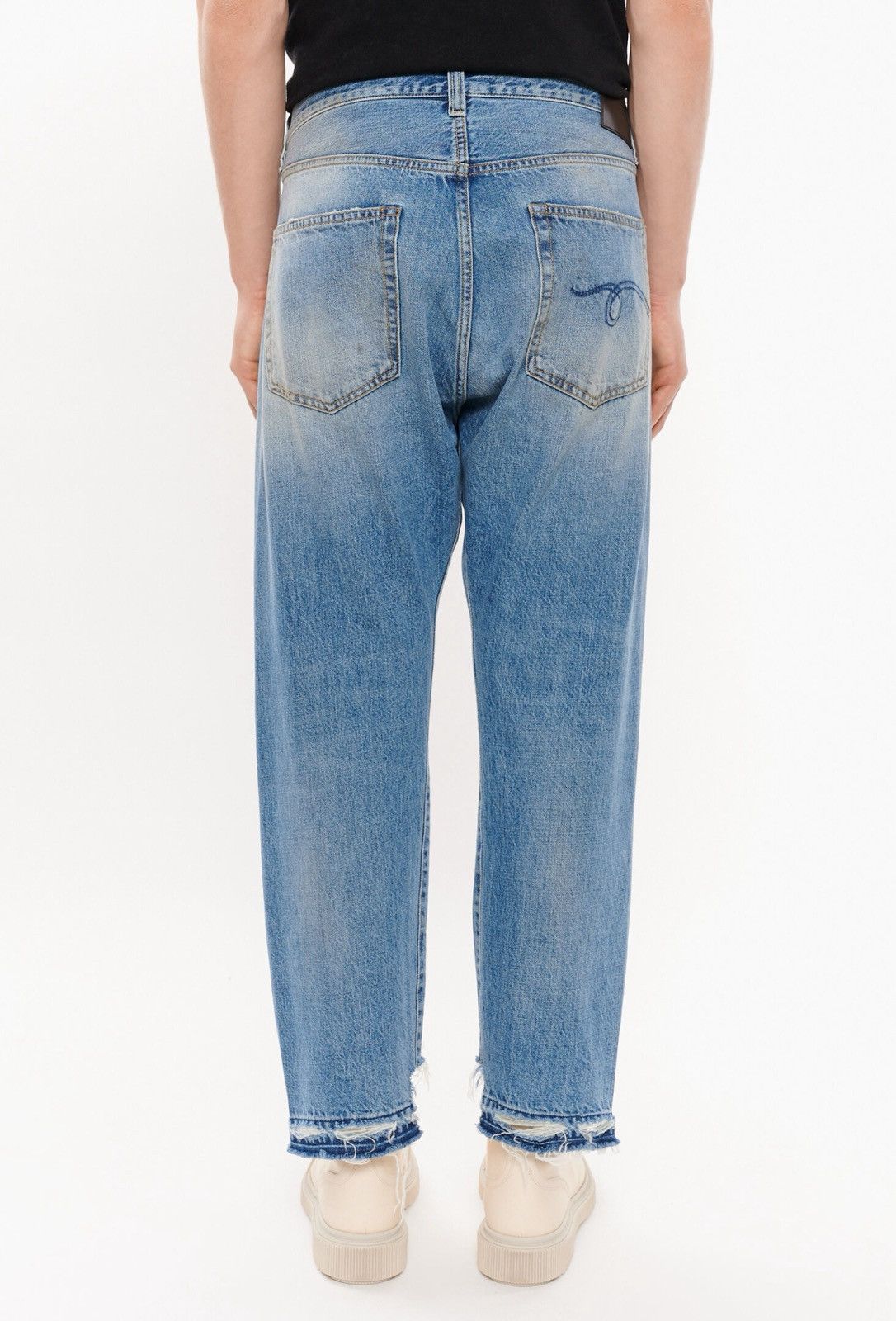 Japanese Brand × R13 Last Size R13 Cropped Crossover Jeans Size US 29 - 2 Thumbnail