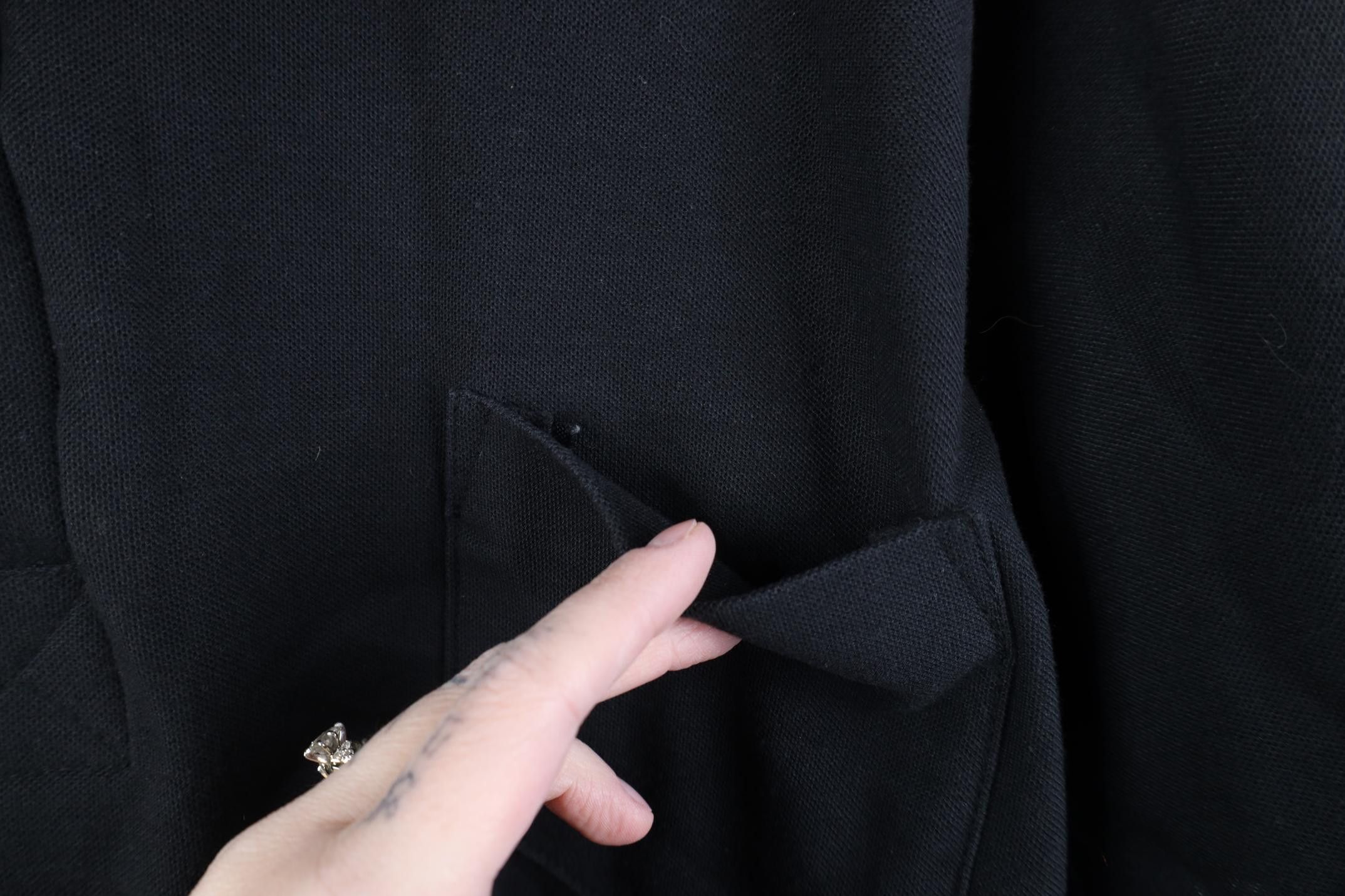 Vintage Vtg 70s 80s Streetwear Knit Collared Golf Polo Shirt Black Size US XL / EU 56 / 4 - 4 Thumbnail