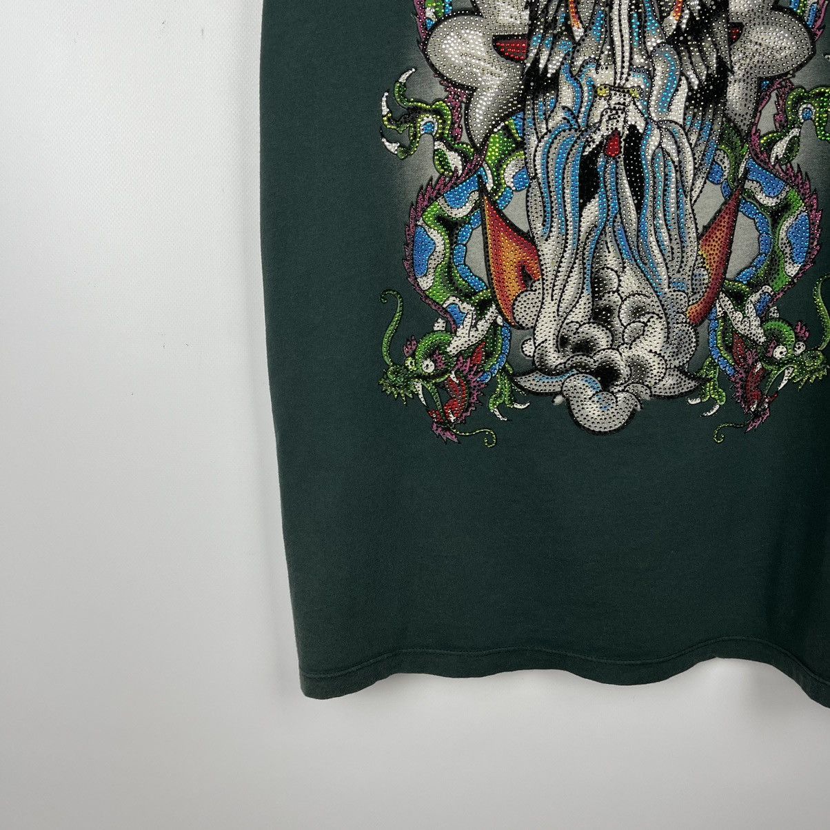 Ed Hardy Vintage Ed Hardy y2k big logo tee 90’s Size US XL / EU 56 / 4 - 4 Thumbnail