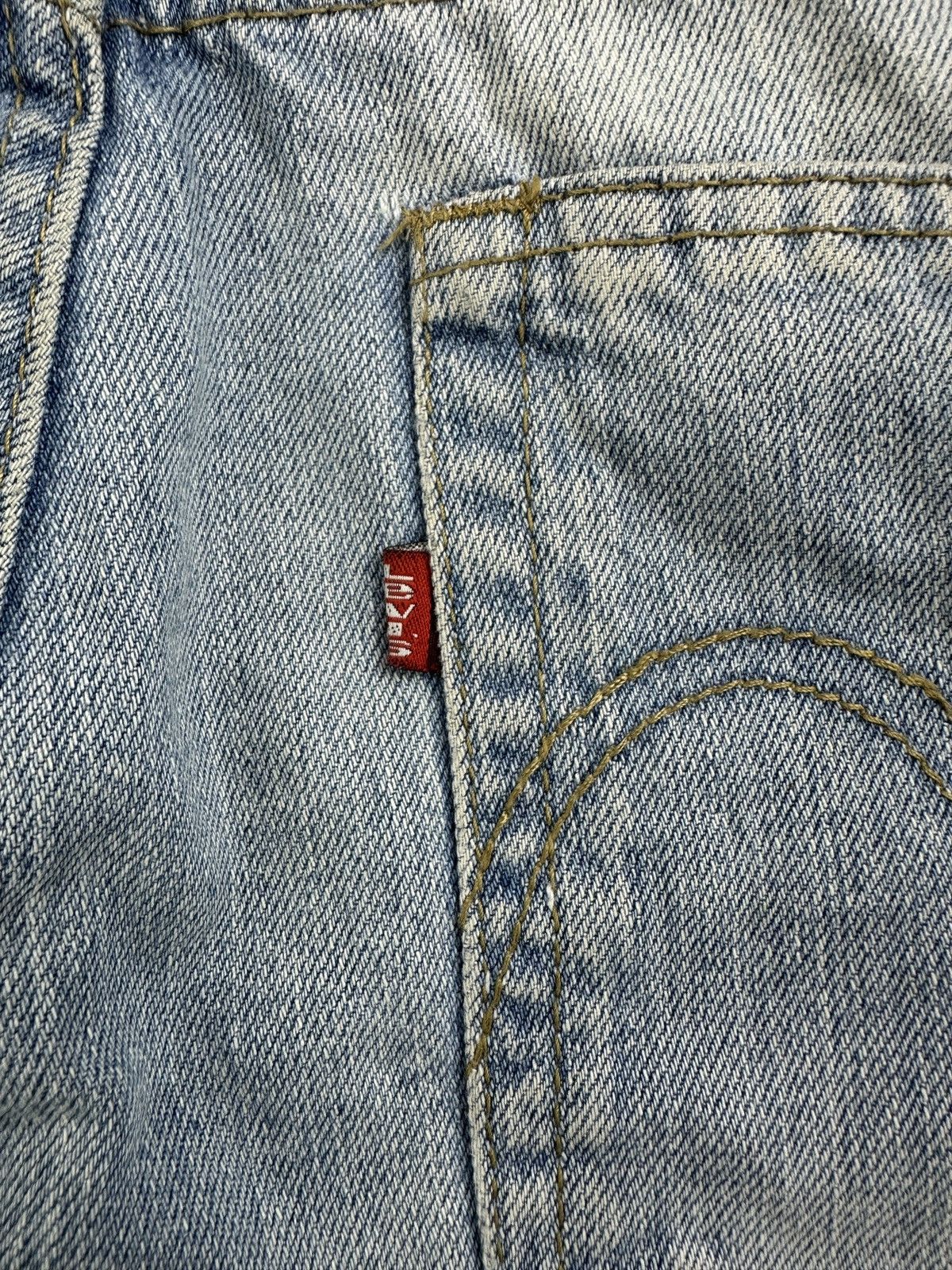 Levi's Vintage Levis 501 Faded Blue Jeans 33x33 S0047 Size US 33 - 6 Thumbnail