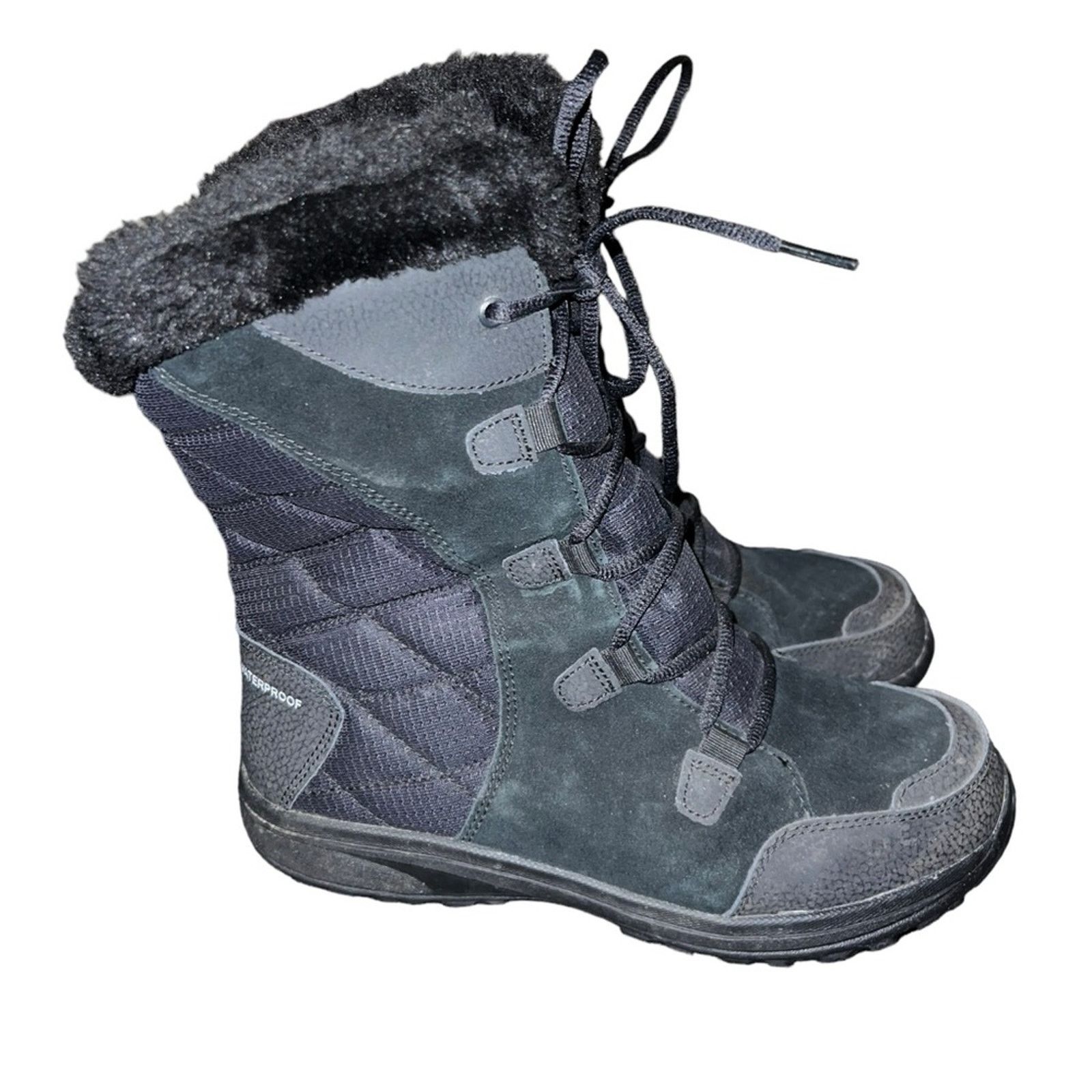 Columbia Columbia Women's Ice Madien II Black Winter Boots US9 Size US 9 / IT 39 - 1 Thumbnail