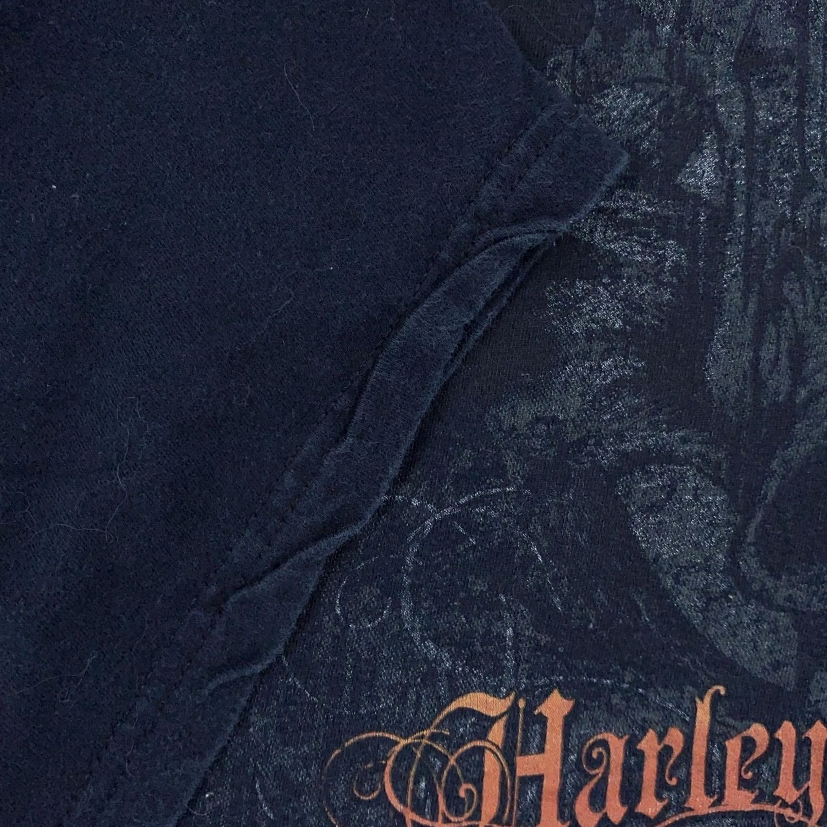 Harley Davidson Harley-Davidson Skull Biker T-Shirt Mens L Black Graphic Print Crew Neck Short Sleeve Cotton Size US L / EU 52-54 / 3 - 4 Thumbnail