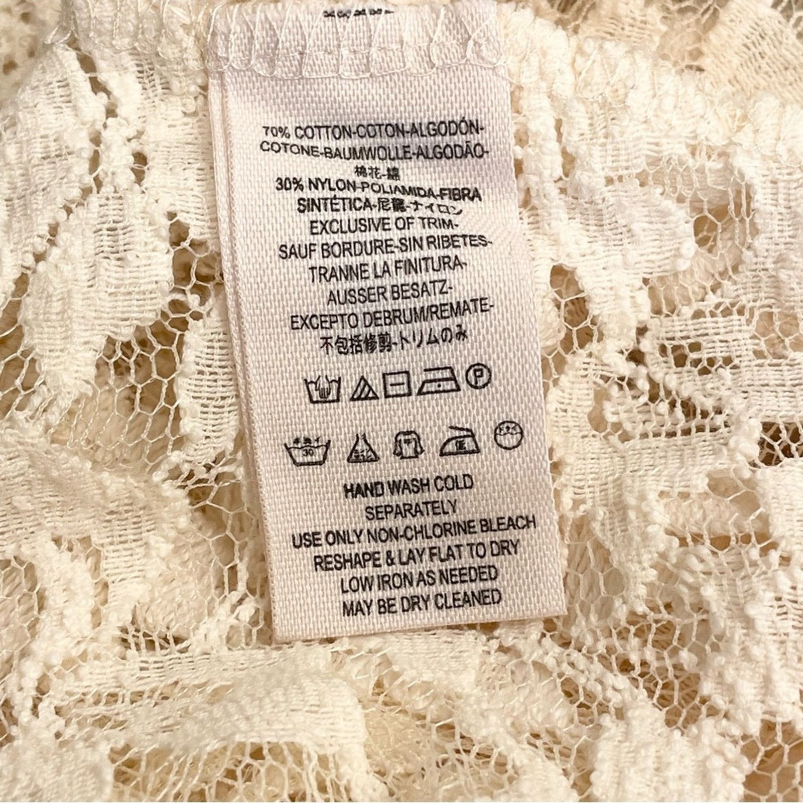 Free People Free People Lace Top M Size M / US 6-8 / IT 42-44 - 14 Thumbnail