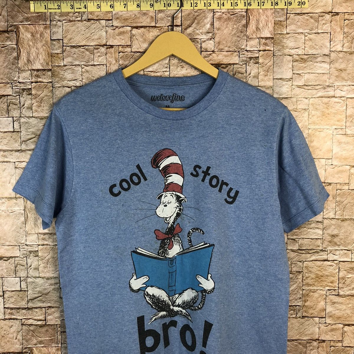 Cartoon Network Welovefire cool story bro Blue T-Shirt #A536 Size US M / EU 48-50 / 2 - 2 Thumbnail