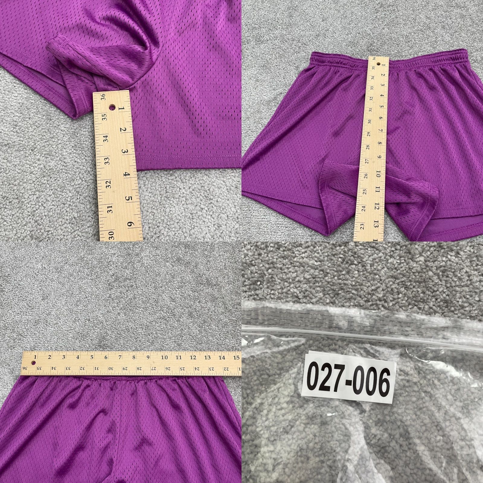 Champion Champion Authentic Active Shorts Womens Medium Purple Elastic Athletic 27x3.5 Size 32" / US 10 / IT 46 - 8 Thumbnail