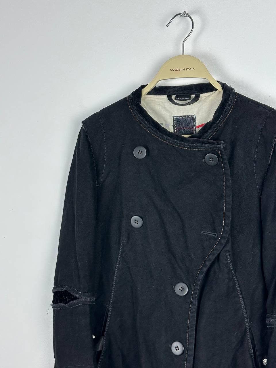 Other Marithe Francois Girbaurd Gothic Trench Coat Jacket Size M / US 6-8 / IT 42-44 - 10 Thumbnail