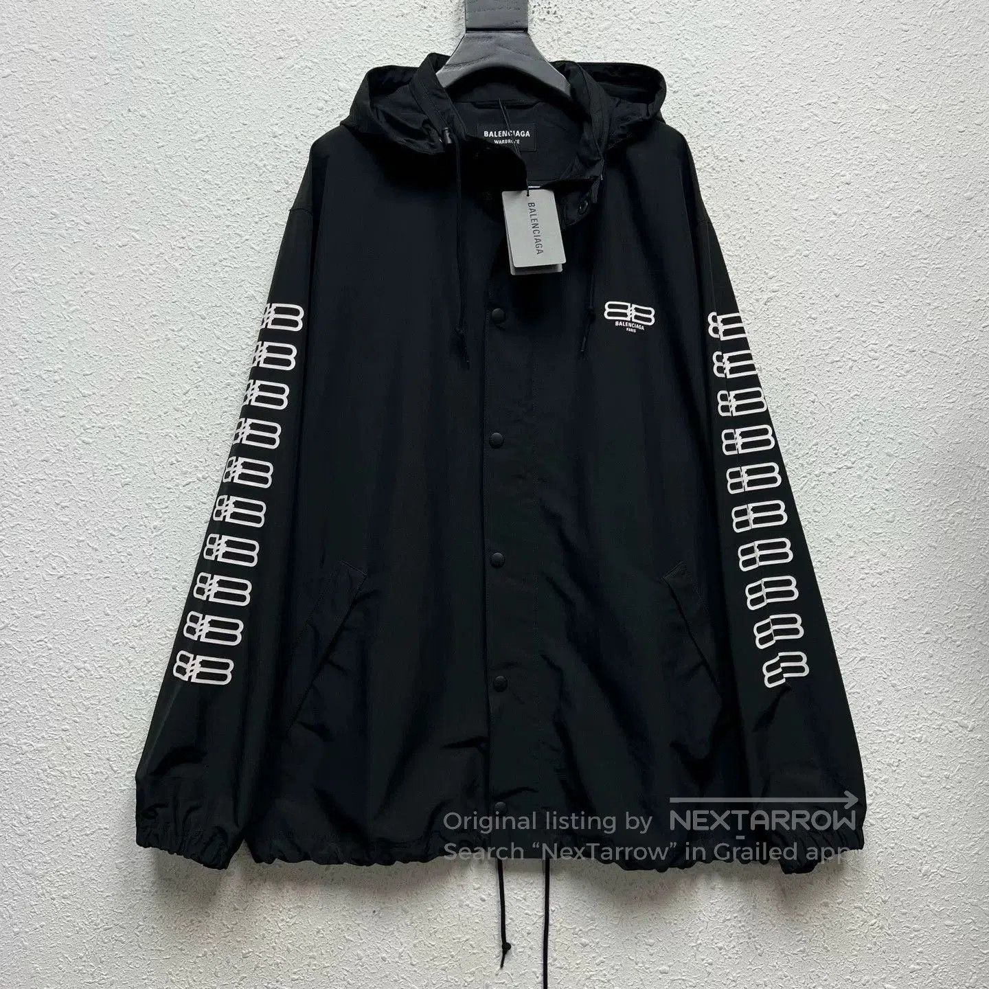 Balenciaga Balenciaga BB Print Coach Jacket. Size US M / EU 48-50 / 2 - 1 Thumbnail