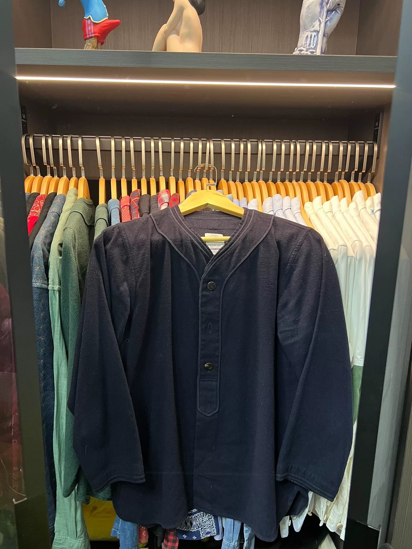 Visvim visvim Dugout Shirt in Cashmere Size US S / EU 44-46 / 1 - 1 Thumbnail