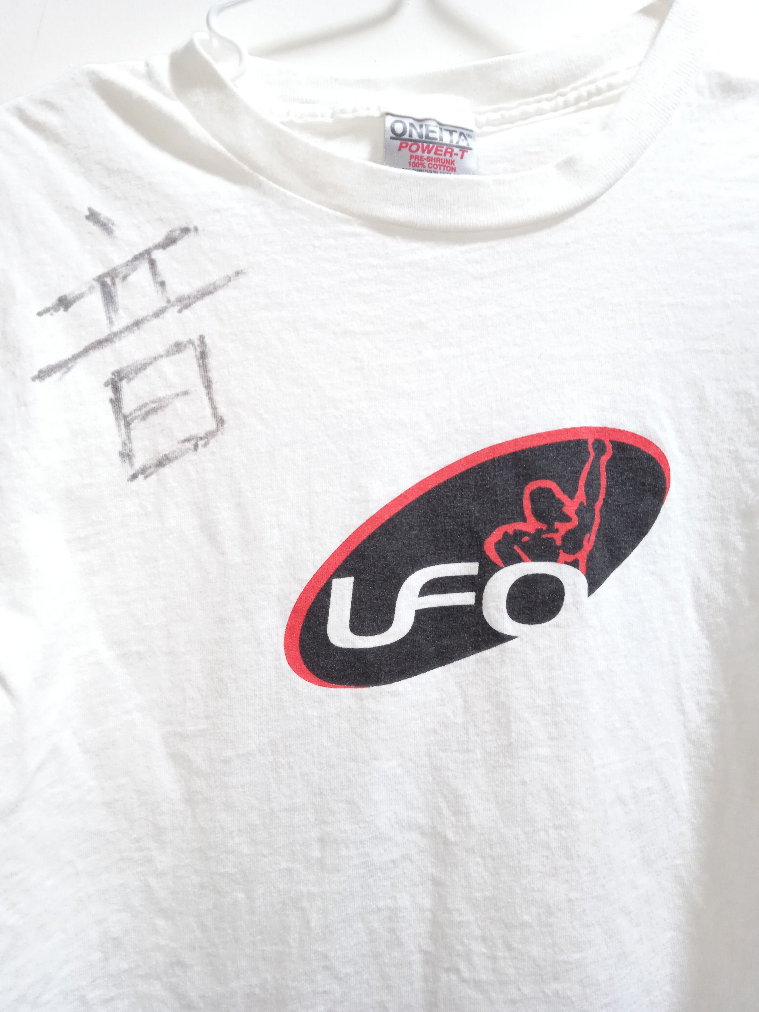WWF Vintage 90s Antonio Inoki UFO MMA T Shirt UFC Pride Size US M / EU 48-50 / 2 - 6 Thumbnail