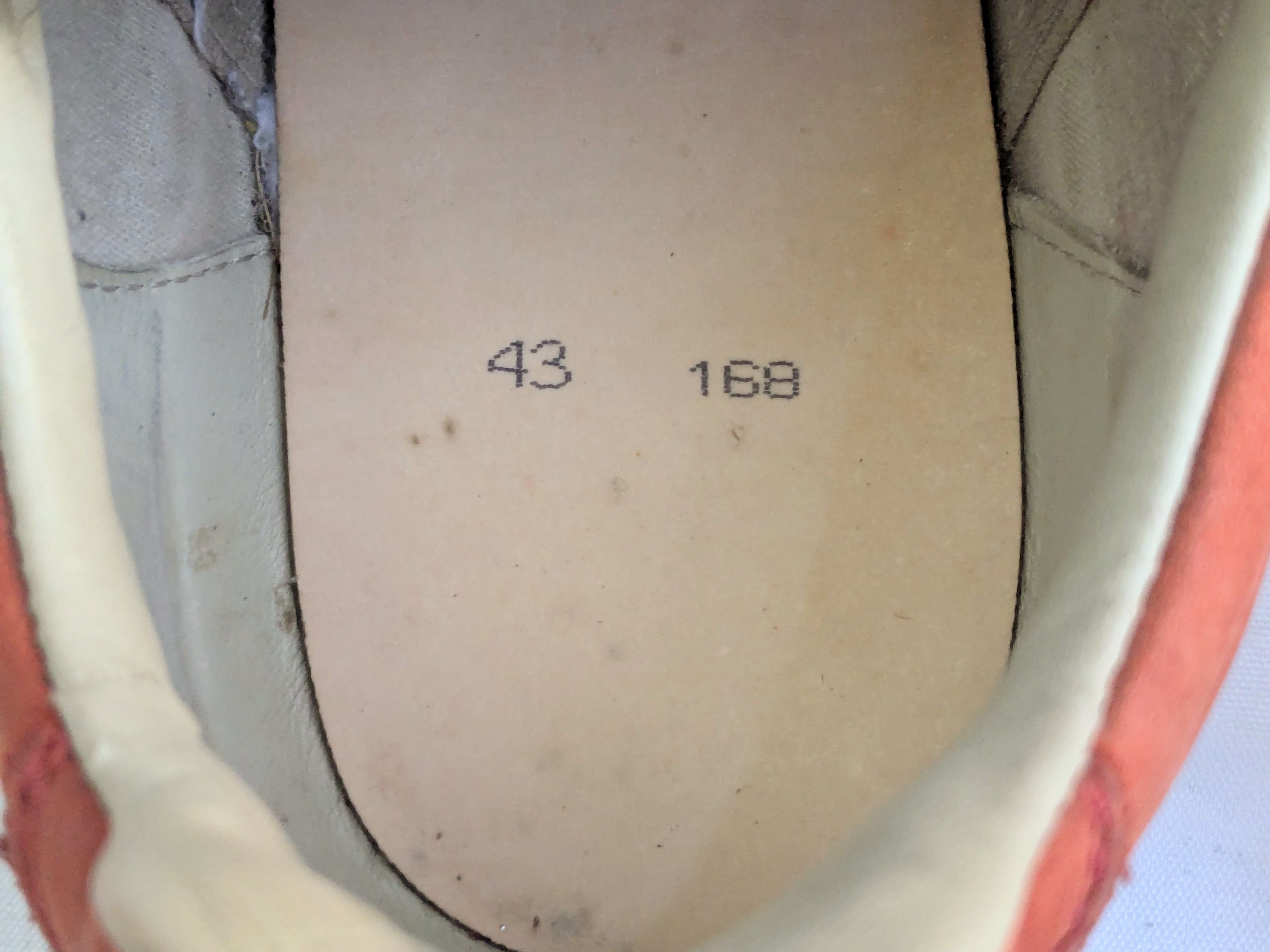 Maison Margiela Maison Margiela GAT Replica Red 10 43 Low Top Paint Splatter Size US 10 / EU 43 - 8 Thumbnail