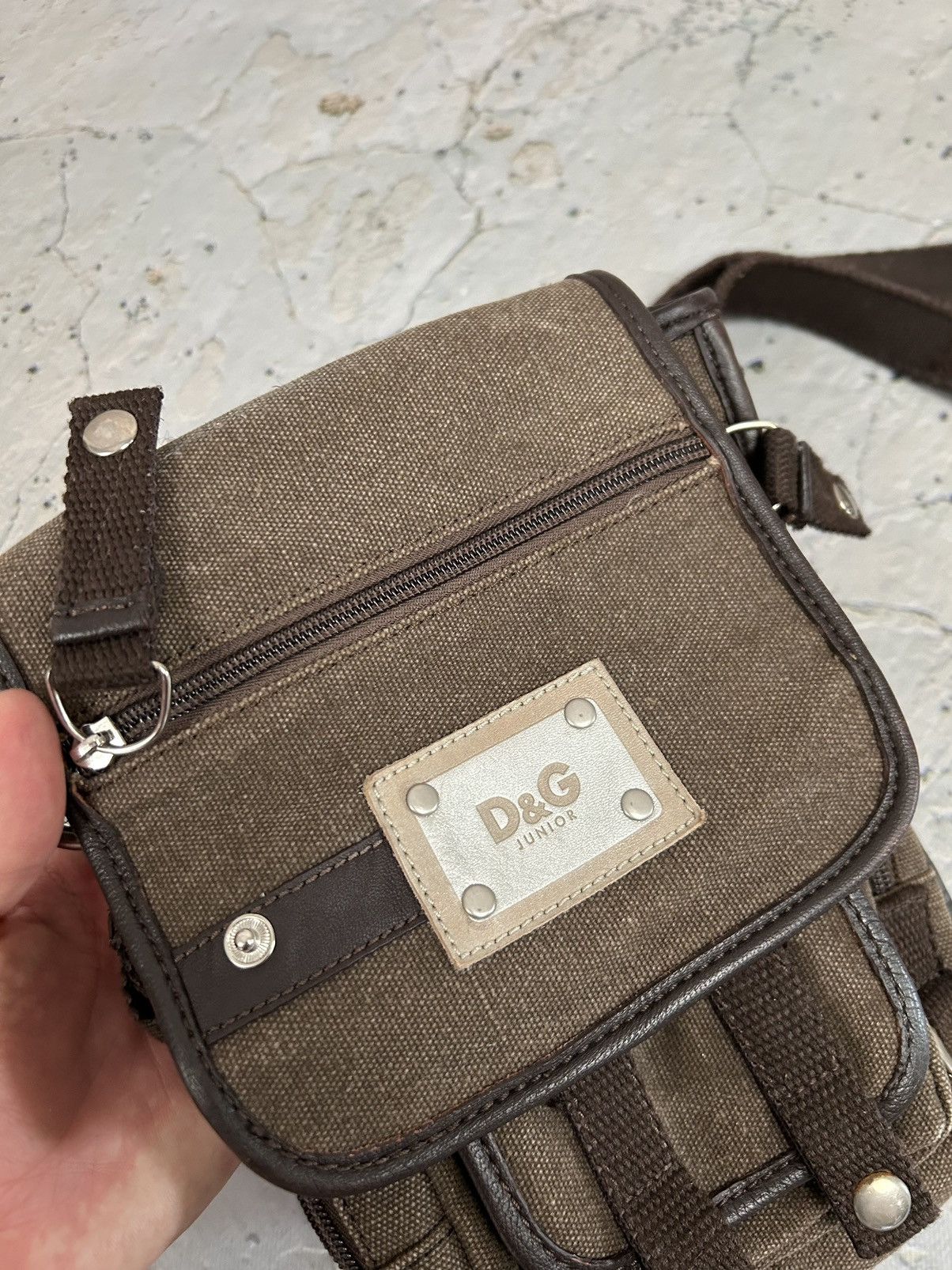 Designer × Dolce & Gabbana × Vintage Vintage Dolce & Gabbana Junior Archival Shoulder Bag 90s Size ONE SIZE - 2 Thumbnail