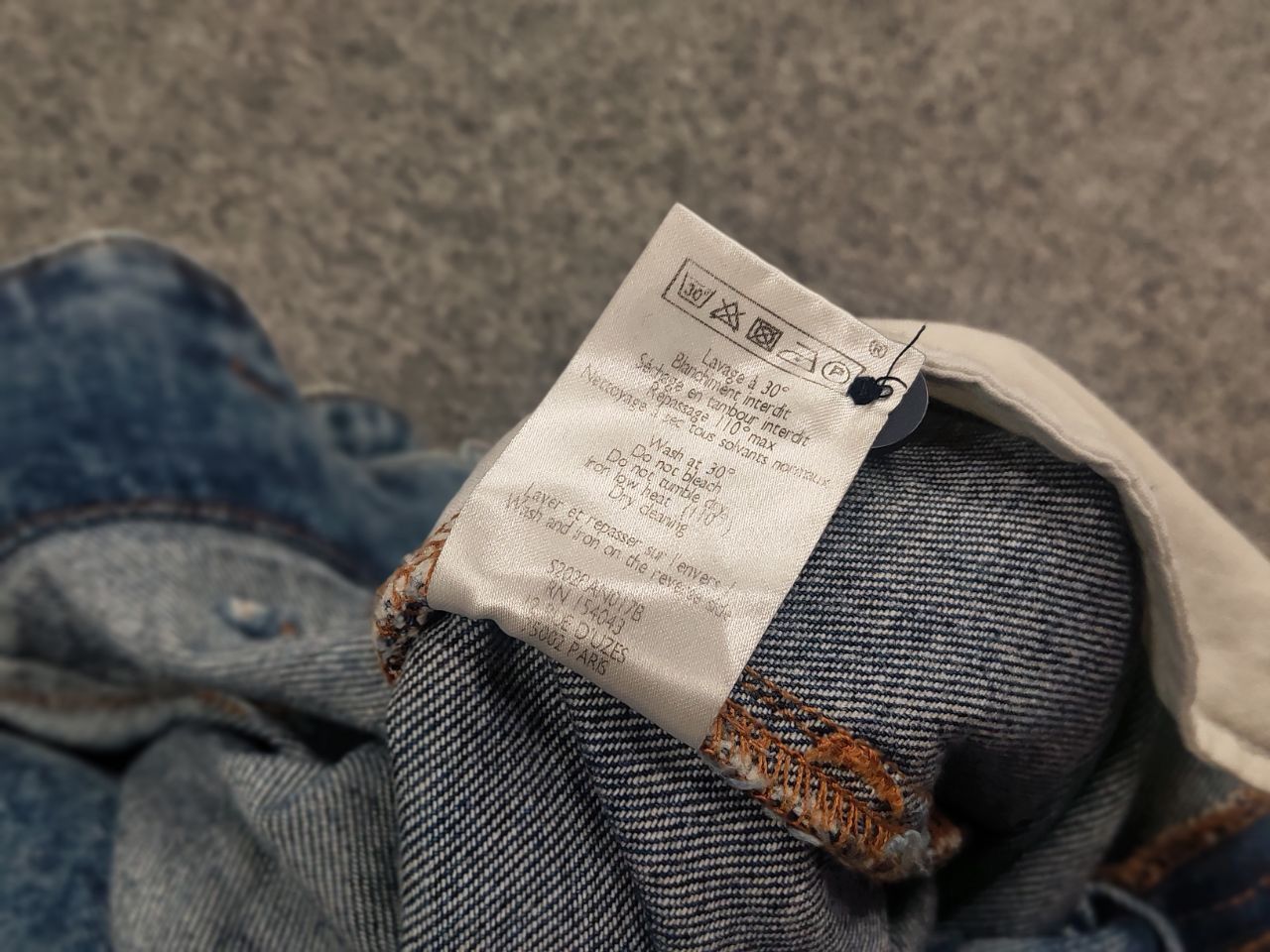 Sezane Sezane rue saint fiacre Paris Design Ankle belt Denim Jeans Size 26" / US 2 / IT 38 - 16 Thumbnail