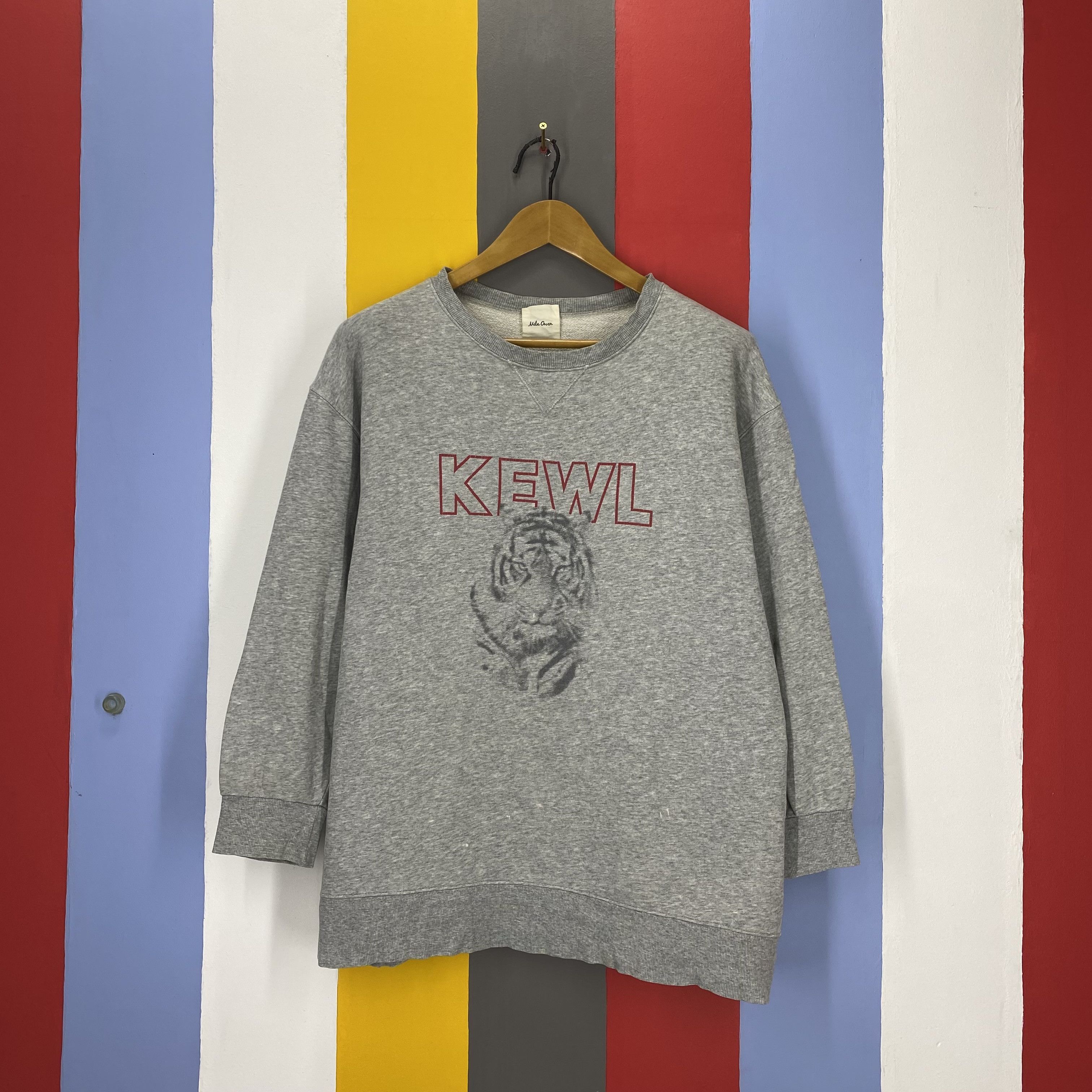 Japanese Brand KEWL by MILA OWEN Sweatshirt #1898/09 Size US L / EU 52-54 / 3 - 1 Thumbnail