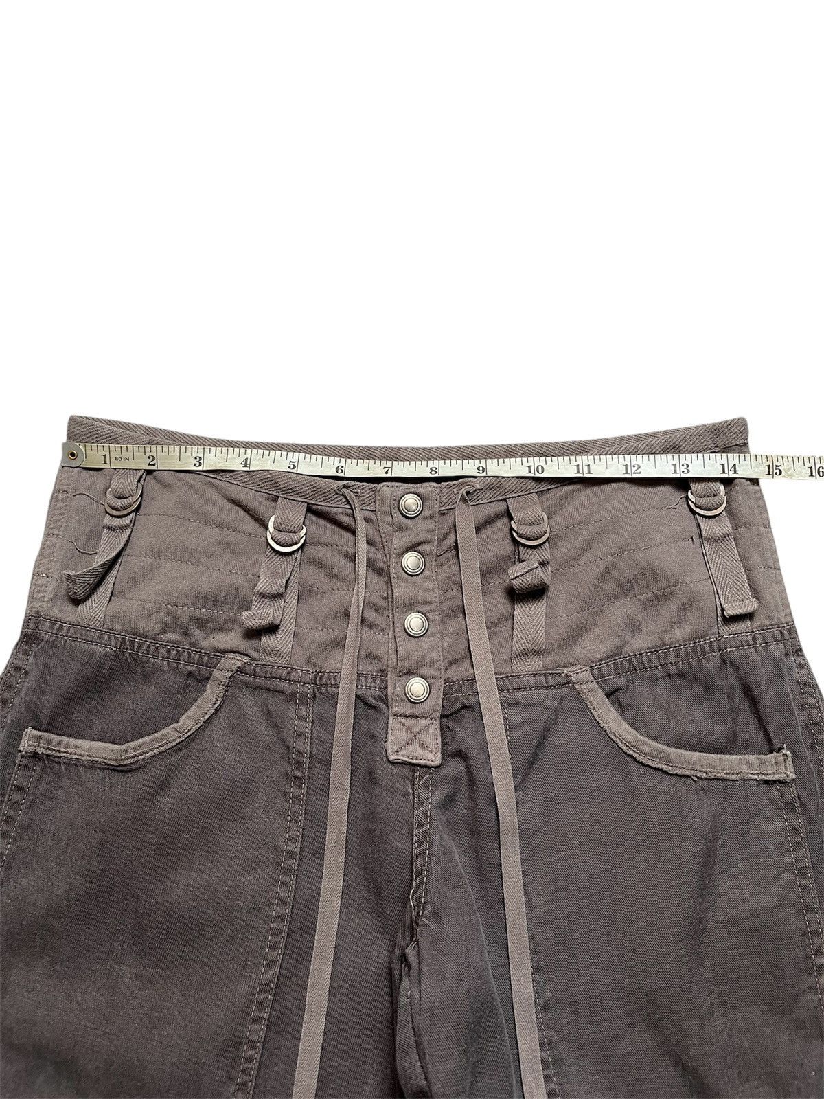 Hysteric Glamour NICE DESIGN✨ Juddy Corn Bondage Flare Pants Size US 28 / EU 44 - 7 Thumbnail