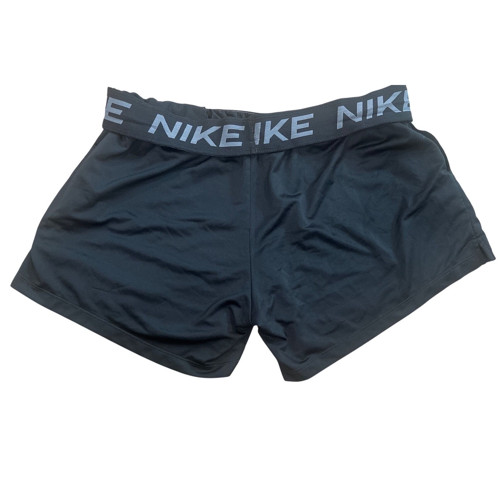 Nike NIKE Dri-Fit Women's Black Athletic Shorts Size L Size 36" / US 14 / IT 50 - 4 Thumbnail