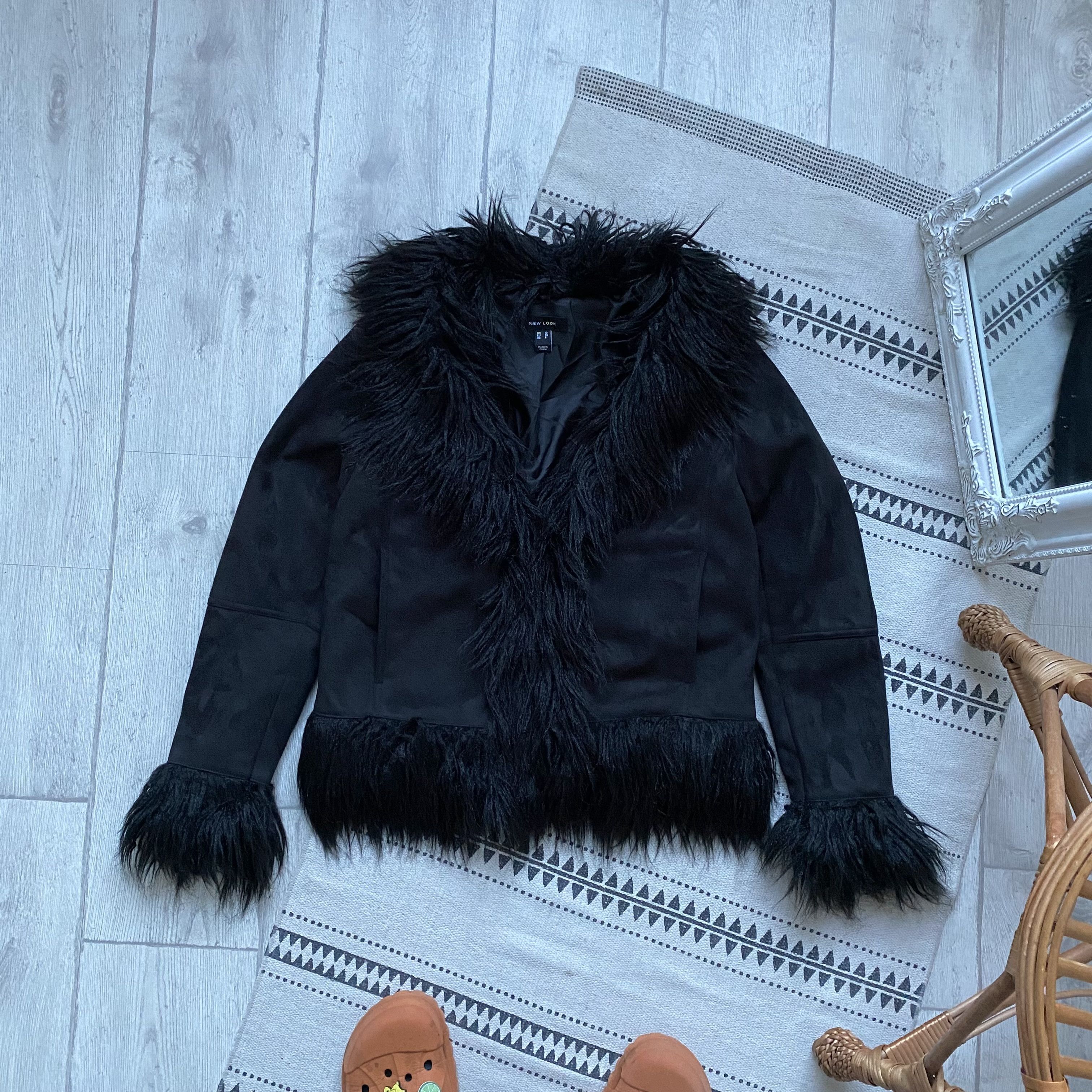 00s GLORY fur jacket japanese label y2k