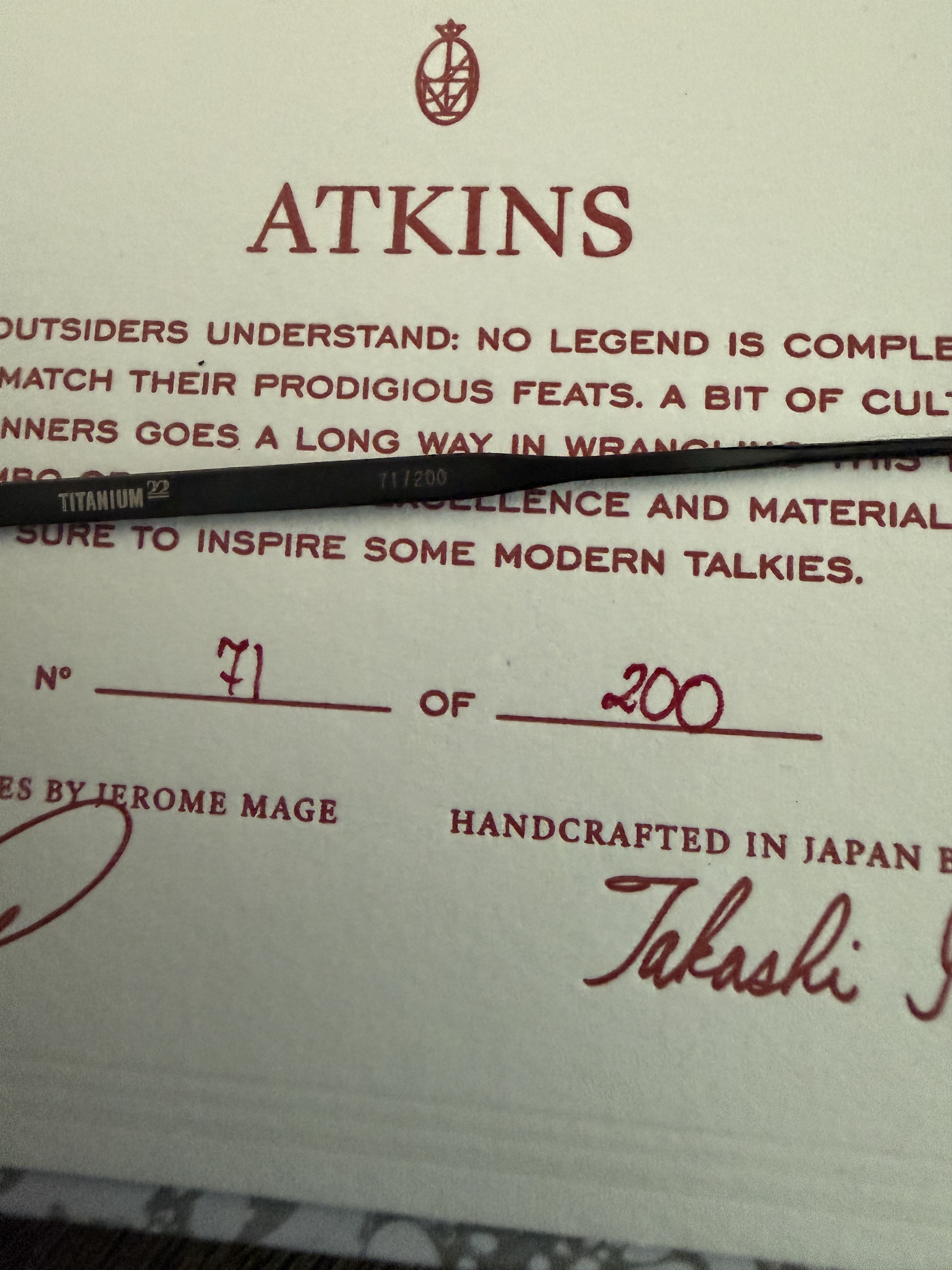 Jacques Marie Mage Atkins Corbeau Size ONE SIZE - 2 Thumbnail