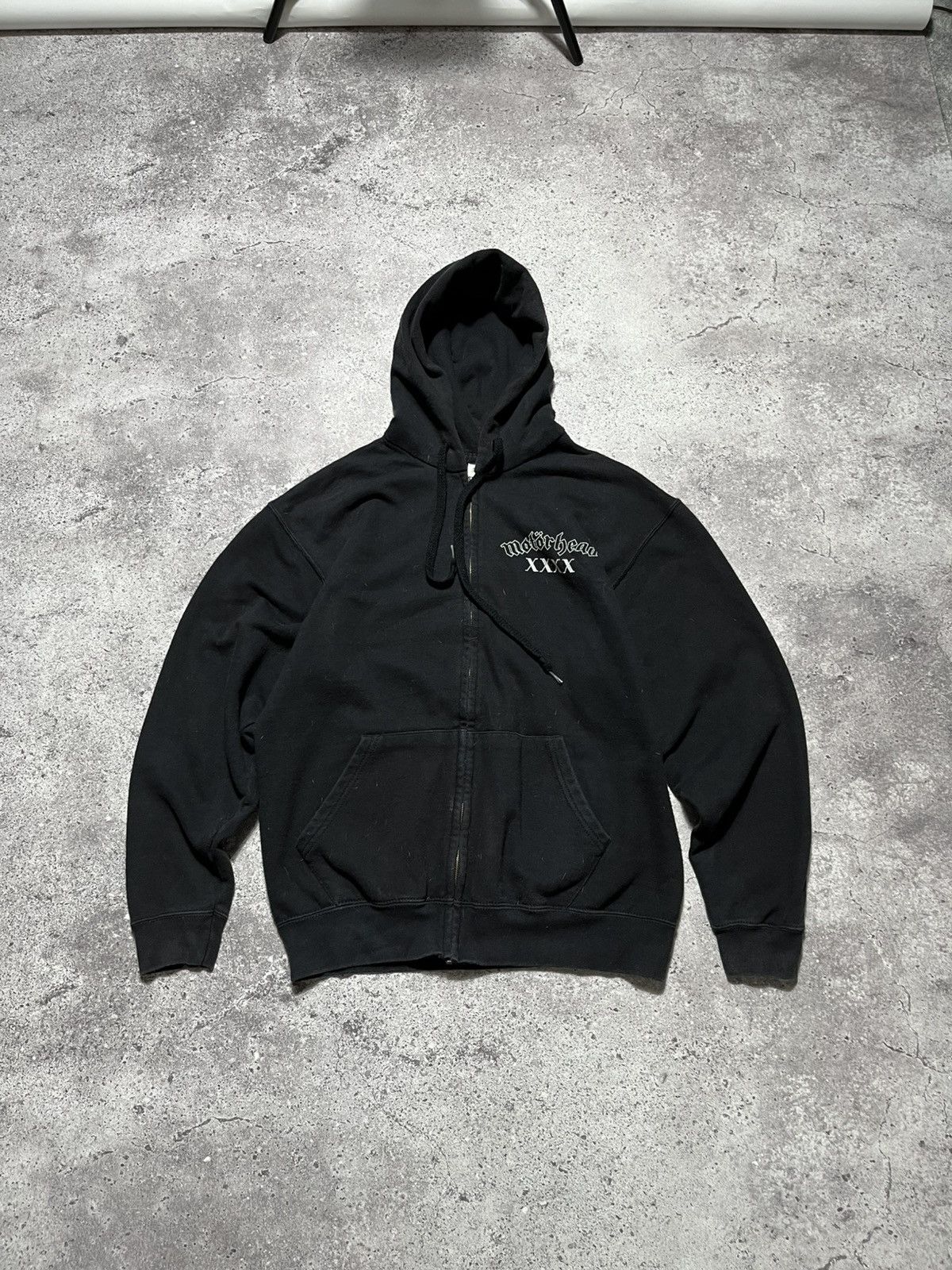 Vintage Vintage MOTORHEAD"Bad Magic"Rock band Faded black Zip Hoodie Size US M / EU 48-50 / 2 - 2 Thumbnail