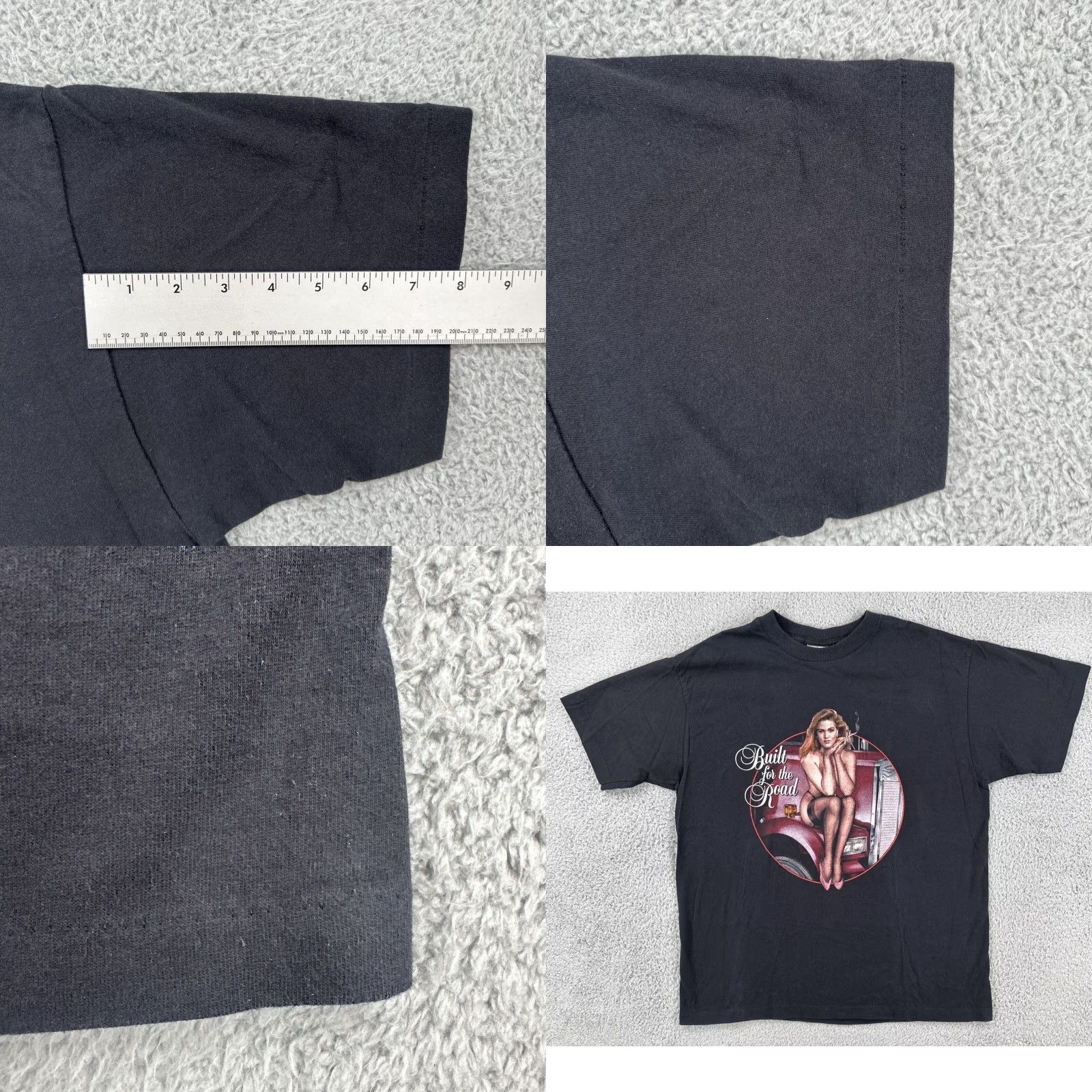Vintage VINTAGE 3D Brands Inc T-Shirt USA 90s Black XL Short Sleeve Crew Neck Cotton Knit Men Shirt Hats Shoes? Size US XL / EU 56 / 4 - 10 Thumbnail