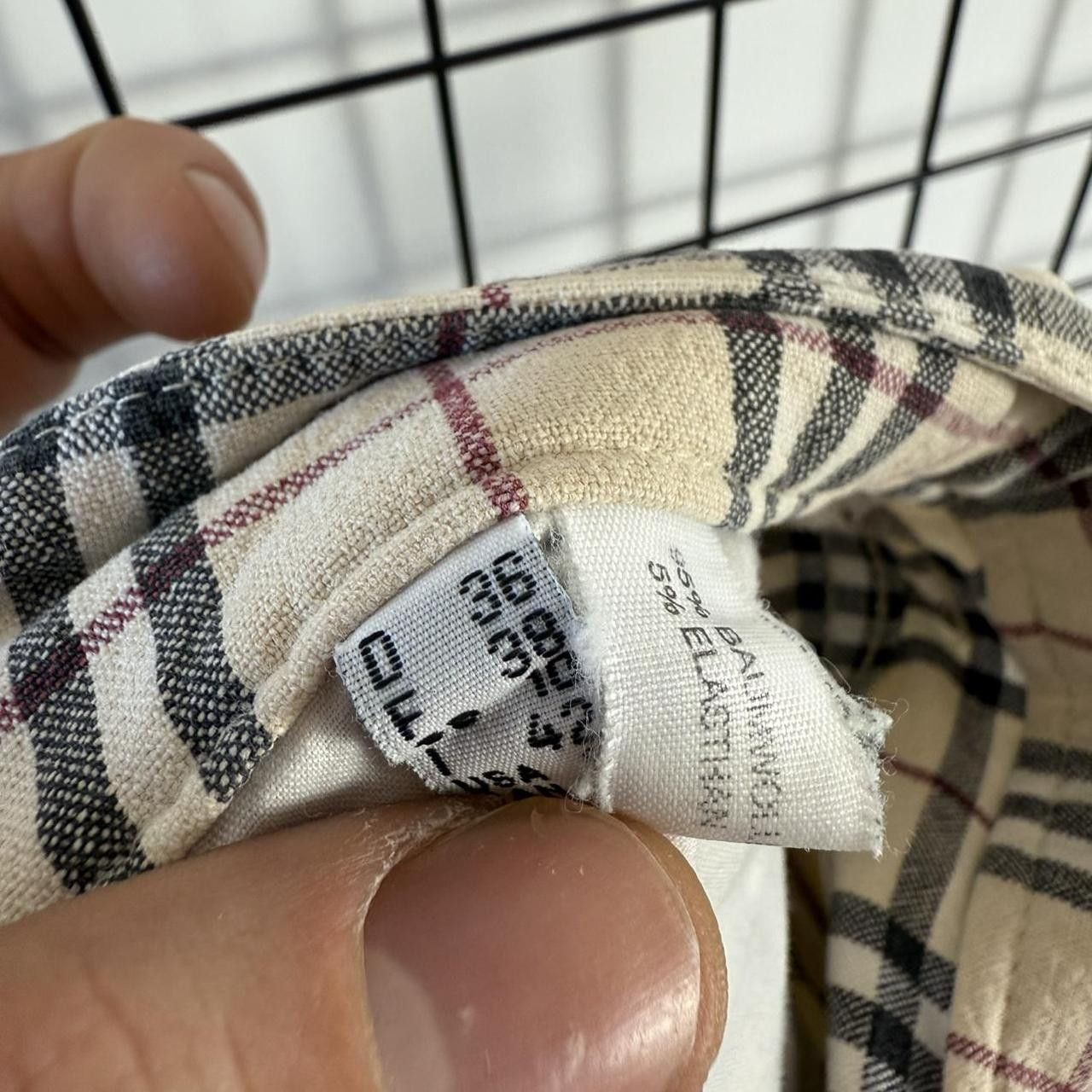 Burberry Burberry Nova Check Bottoms Vintage 90s Womans Size 32" / US 10 / IT 46 - 5 Thumbnail