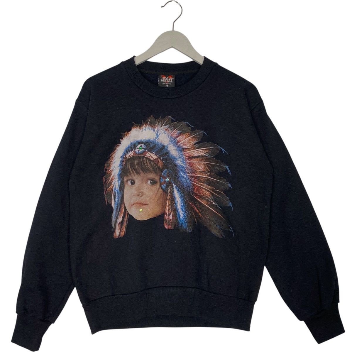 Other Vintage Heavy Metal Big Printed Crewneck Sweatshirt Black Size US M / EU 48-50 / 2 - 1 Thumbnail