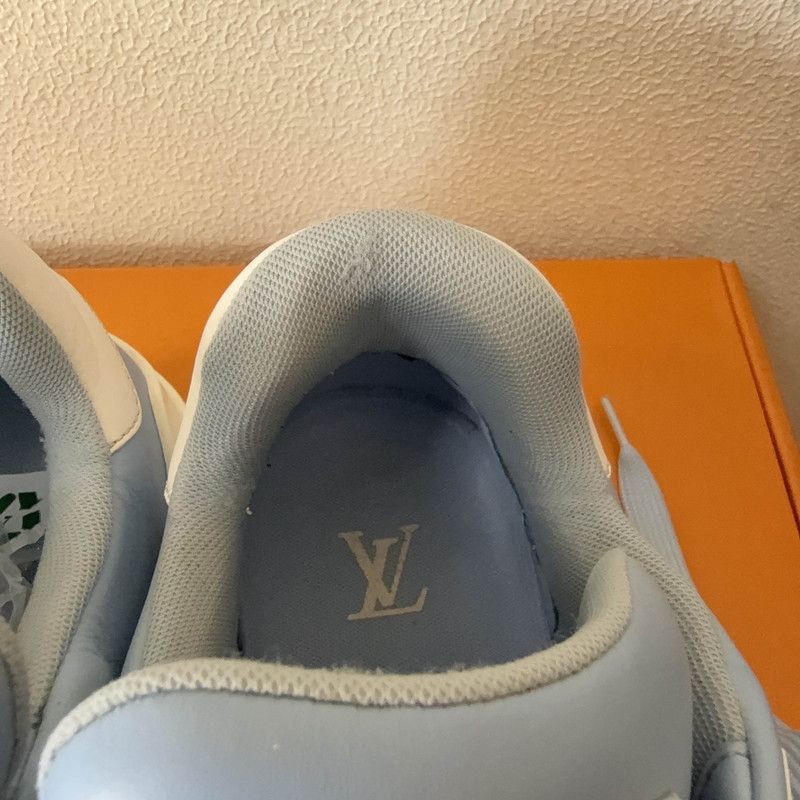 Louis Vuitton Louis Vuitton Trainer Blue Fashion Sneakers for Men -2508 Size US 8 / EU 41 - 8 Thumbnail
