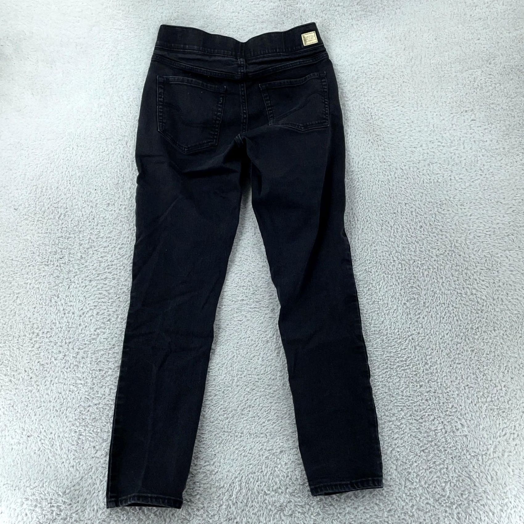 Vintage Signature Levi Strauss Jeans Skinny Womens 8 29x29 Black Shaping Stretch Pockets Slim Denim Mid Rise 29 Inseam 29 Inseam Size 30" / US 8 / IT 44 - 4 Thumbnail