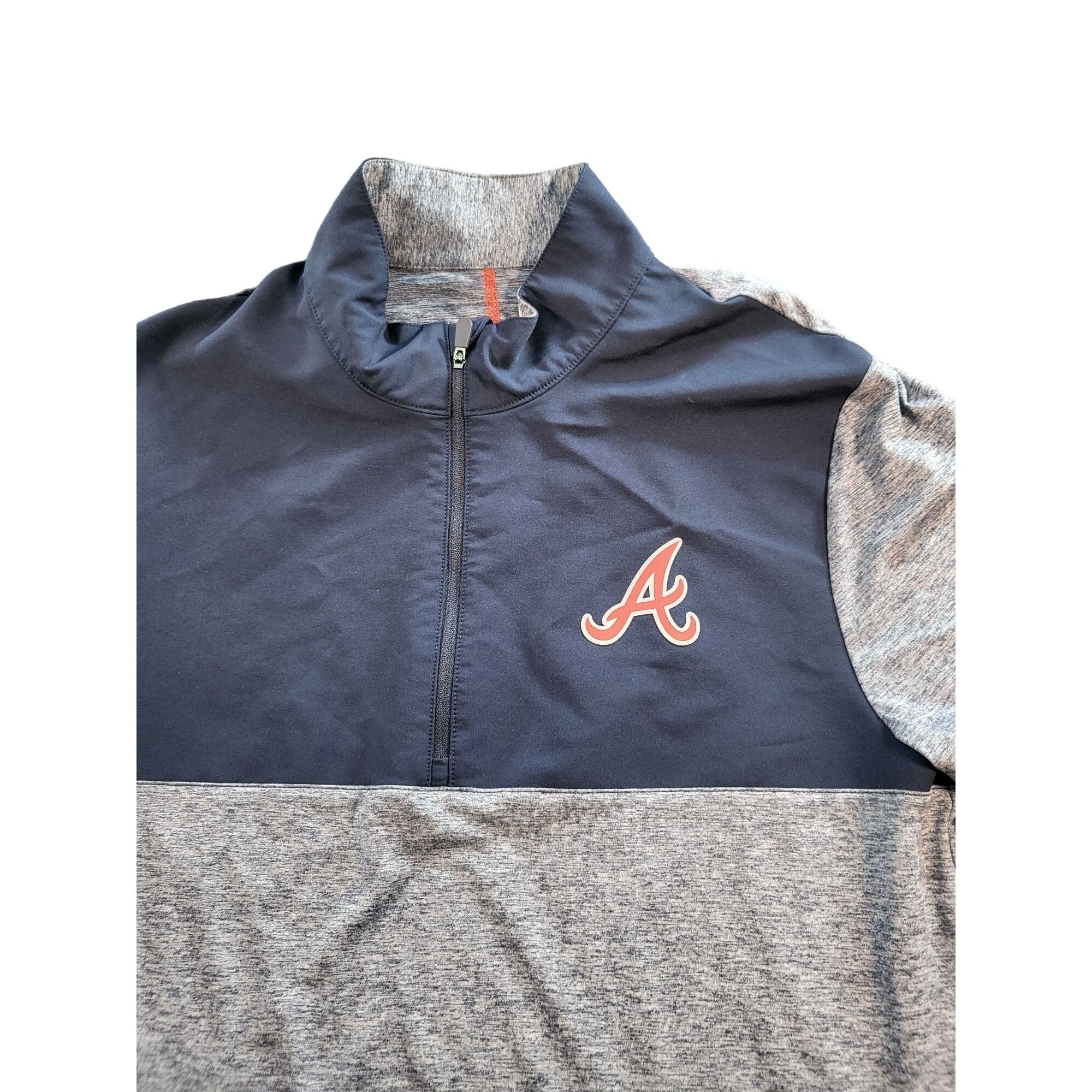 MLB Atlanta Braves Half Zip Pullover Men Sz M MLB Fanatics Iconi Size US M / EU 48-50 / 2 - 2 Thumbnail