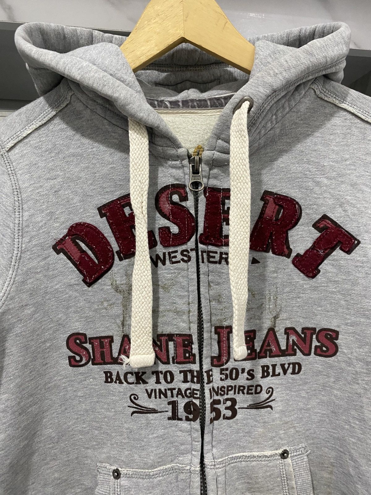 Japanese Brand Japanese y2k shanejeans western hoodie Size US S / EU 44-46 / 1 - 2 Thumbnail