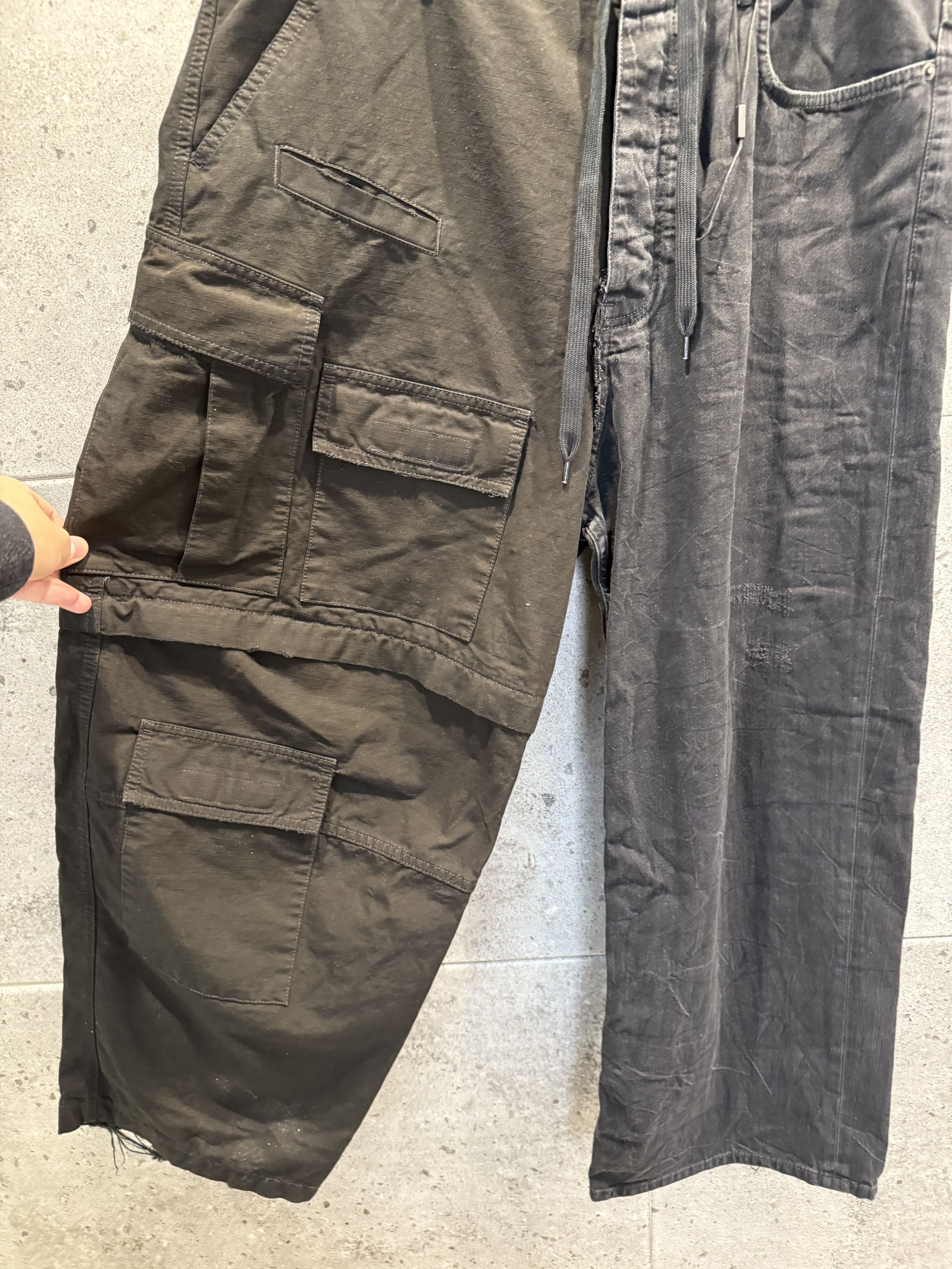 Balenciaga Balenciaga hybrid baggy pants Size US 34 / EU 50 - 4 Thumbnail