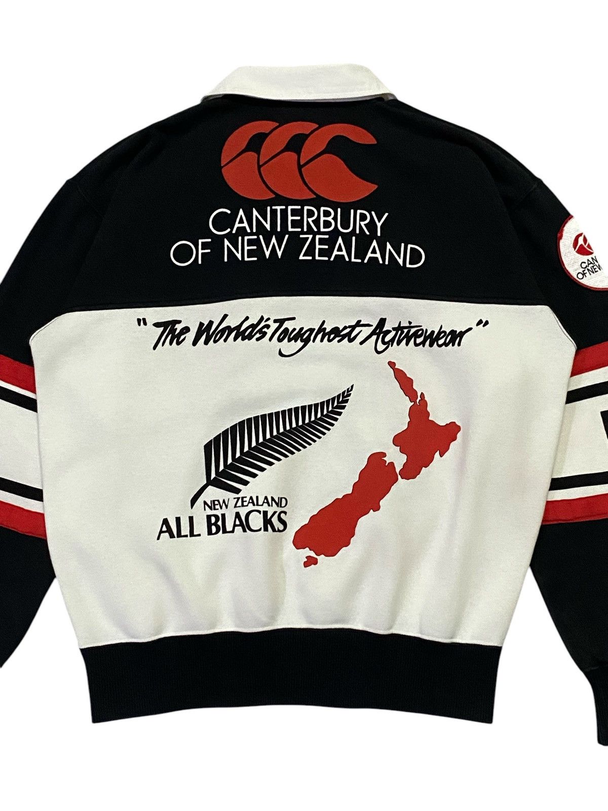 Canterbury of New Zealand Vintage Canterbury Of New Zealand “NZ RUGBY” Polo Sweatshirt Size US M / EU 48-50 / 2 - 13 Thumbnail