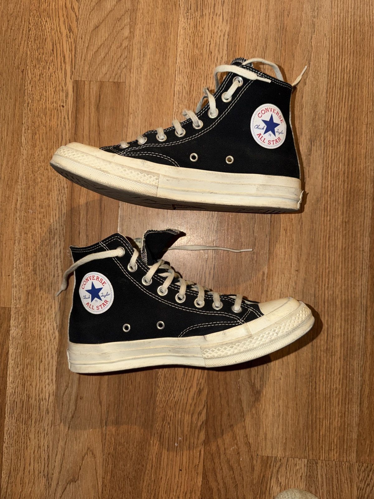 CDG by Comme des Garcons Comme des garçons CHUCK TAYLORS Size US 7 / EU 40 - 6 Thumbnail