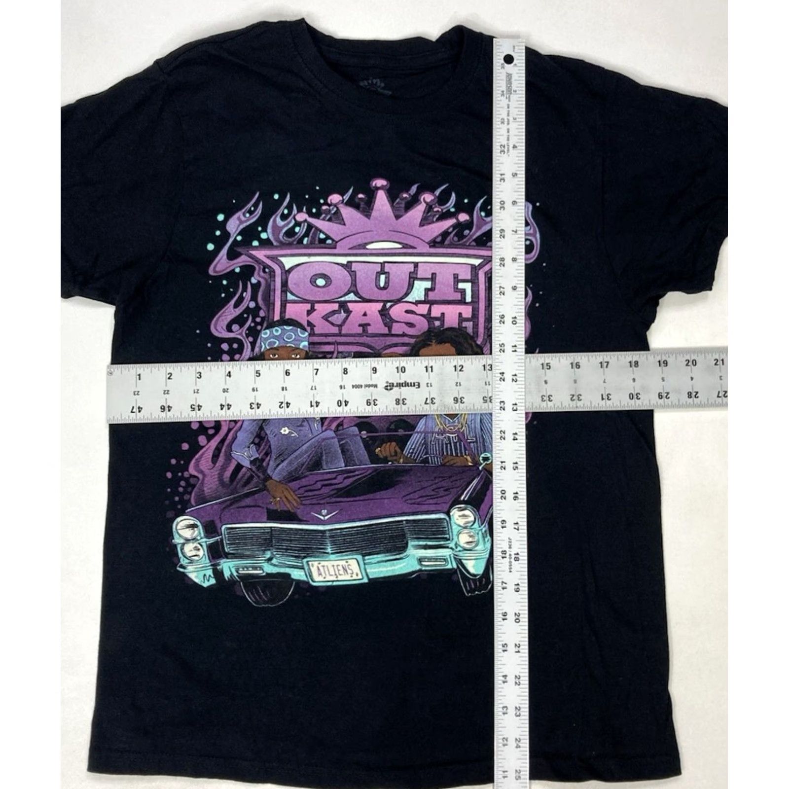 Vintage VINTAGE Outkast T-shirt Women M Black Short Sleeve Crew Neck Pullover Casual Hip Hop Music 90s Boys? Size M / US 6-8 / IT 42-44 - 5 Thumbnail