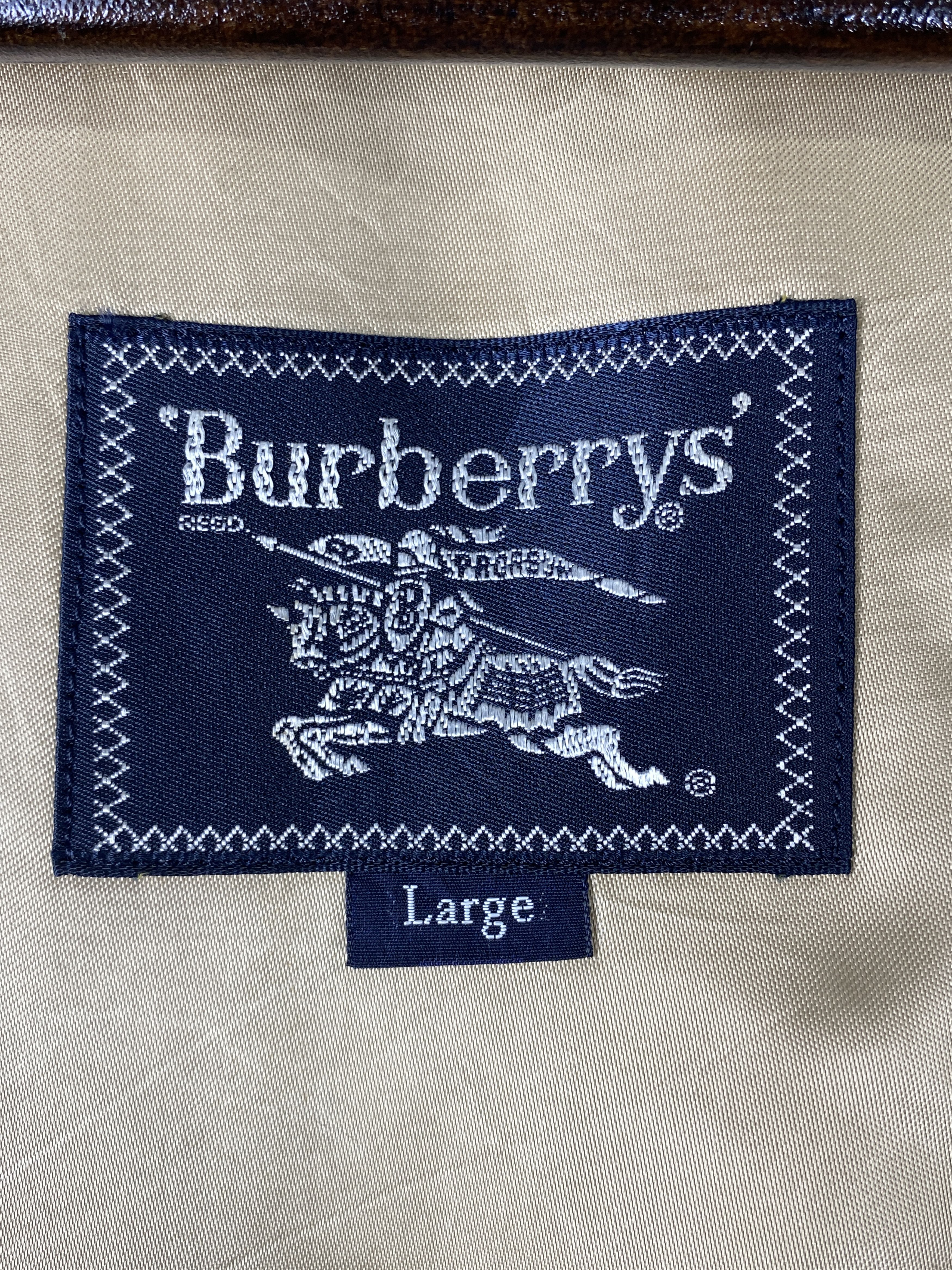 Burberry Vintage Burberry Zip Button Jacket Size US L / EU 52-54 / 3 - 11 Thumbnail