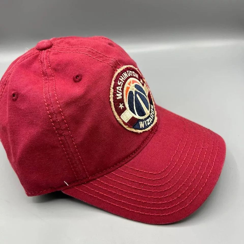 Adidas Washington Wizards Hat Men Red Blue Adidas Strap Back Cap Size ONE SIZE - 3 Thumbnail