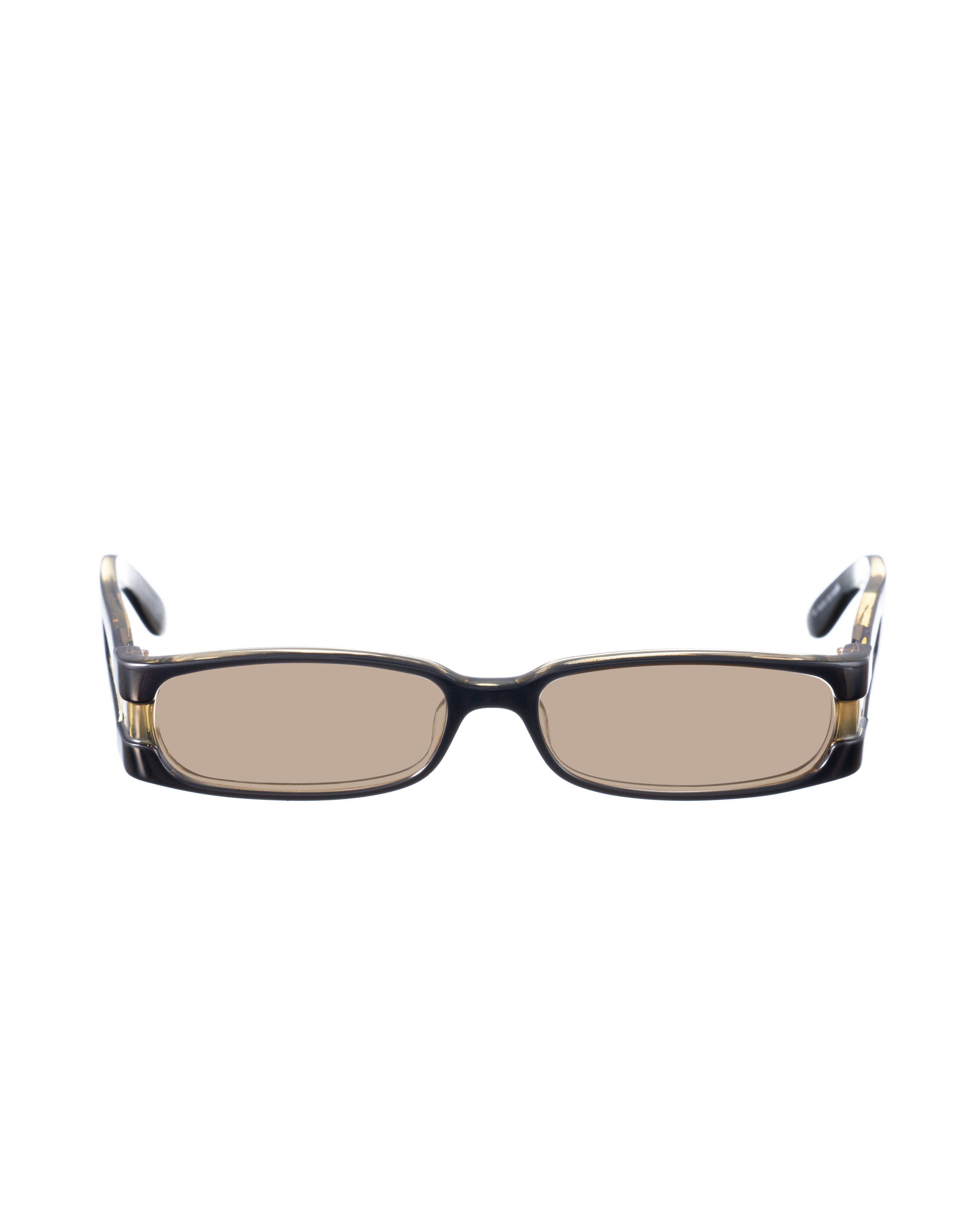 Yves Saint Laurent Yves Saint Laurent 00s Black Sunglasses Transparent Elements Size ONE SIZE - 2 Thumbnail