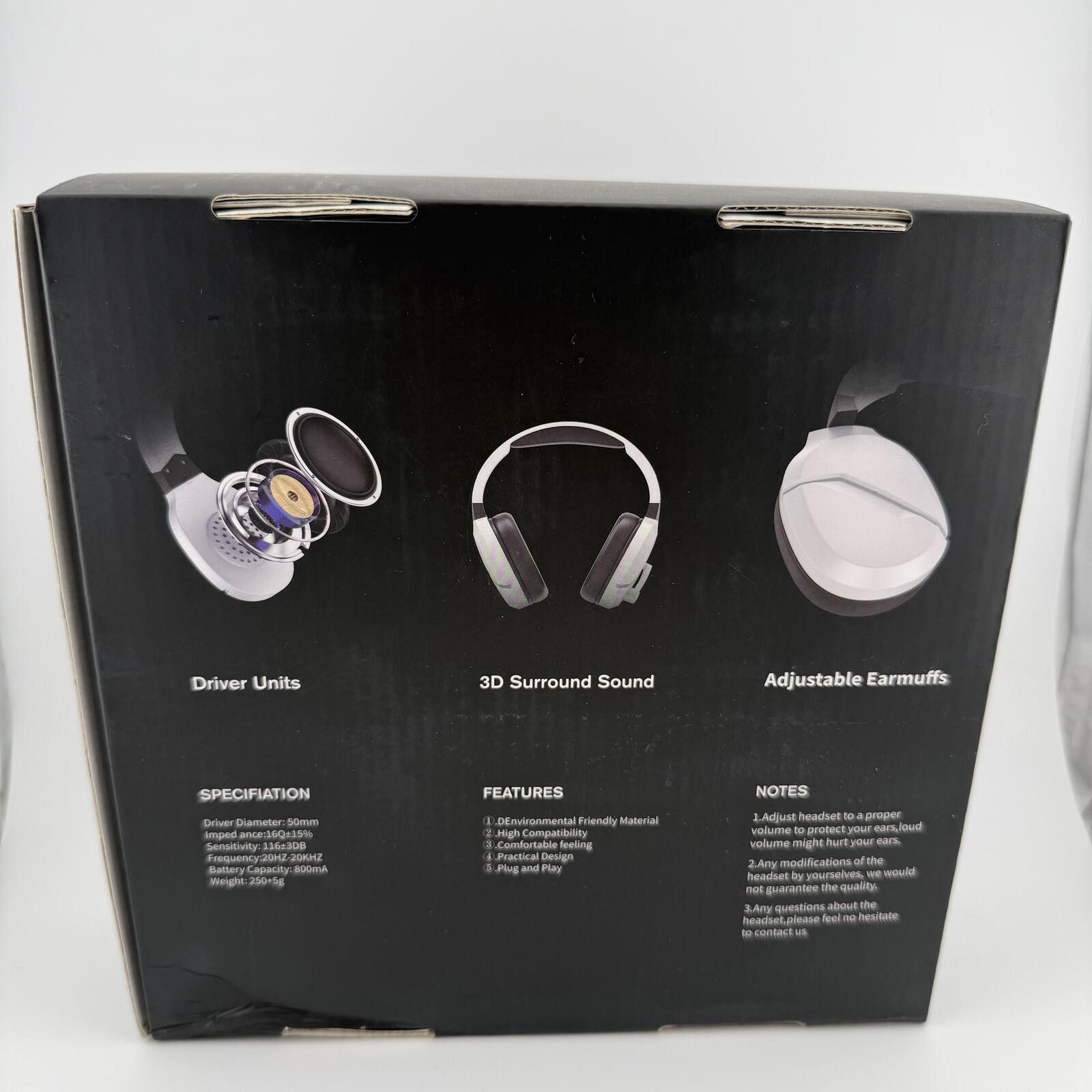 Other Wireless Gaming Headset w/ Noise Canceling for PS5 PC PS4 Size ONE SIZE - 2 Thumbnail