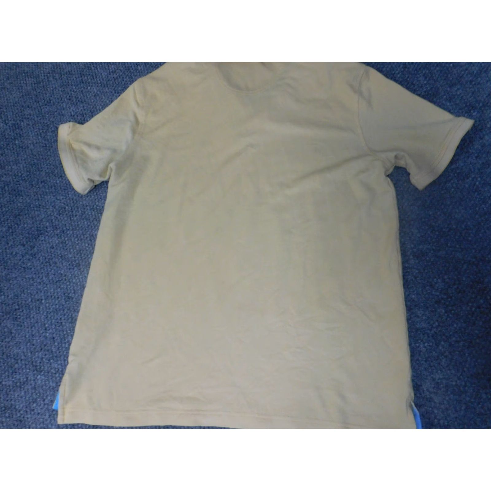 Izod IZOD Mens Polo Shirt Large Yellow Striped Short Sleeve Collar Knit Cotton Regular Golf Classic Vintage: No (adjusted to fit allowed characters) Size US L / EU 52-54 / 3 - 7 Thumbnail