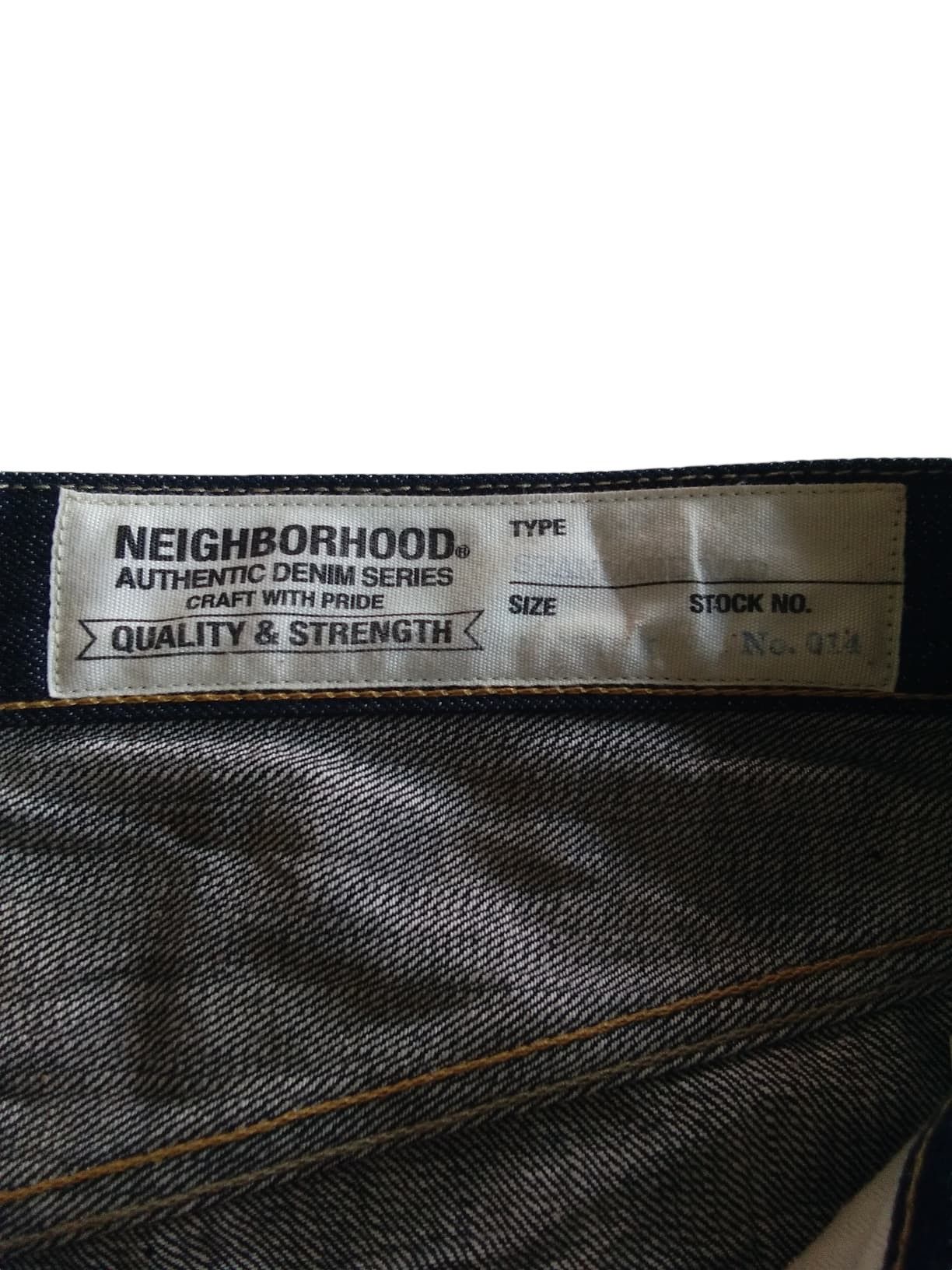 Kapital NEIGHBORHOOD SELVEDGE JEANS JAPANESE DESIGNER DENIM Size US 32 / EU 48 - 13 Thumbnail