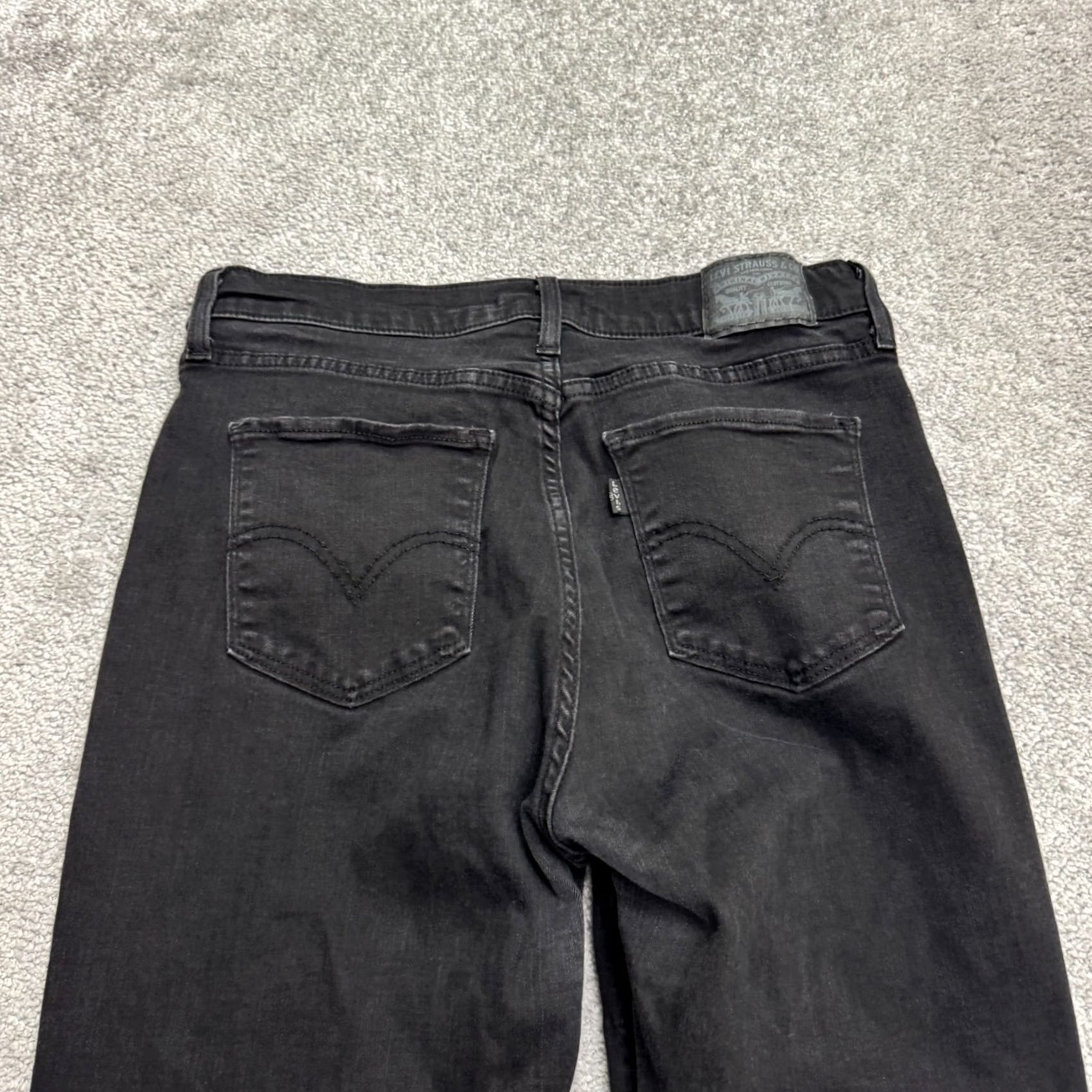 Vintage VINTAGE Levi's? No, Levi's Classic Bootcut Denim Jeans Womens 10 Black Mid Rise Casual Stretch 30x28 Denim Blue 5-Pocket Design Moon? Size 30" / US 8 / IT 44 - 4 Thumbnail