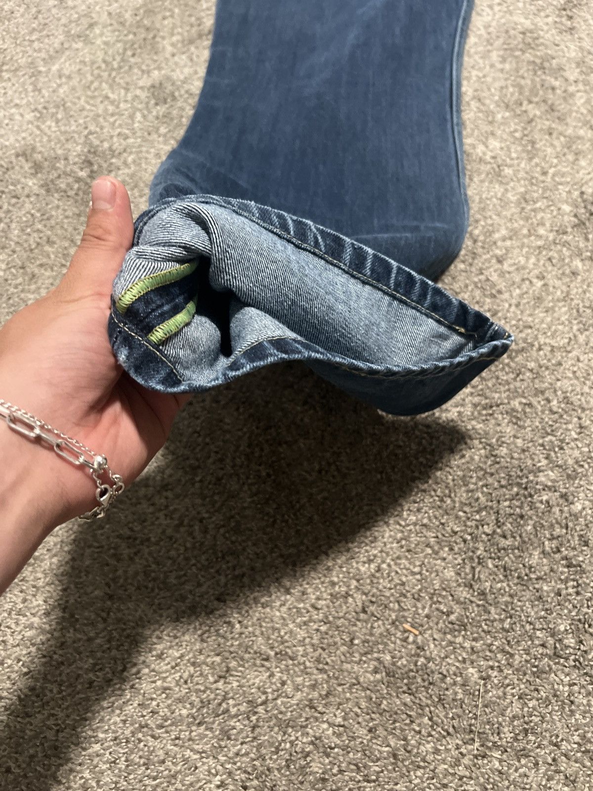 Diesel × Vintage Diesel Zathan 0071S Flared Jeans Size 36 x 30 Size US 36 / EU 52 - 8 Thumbnail