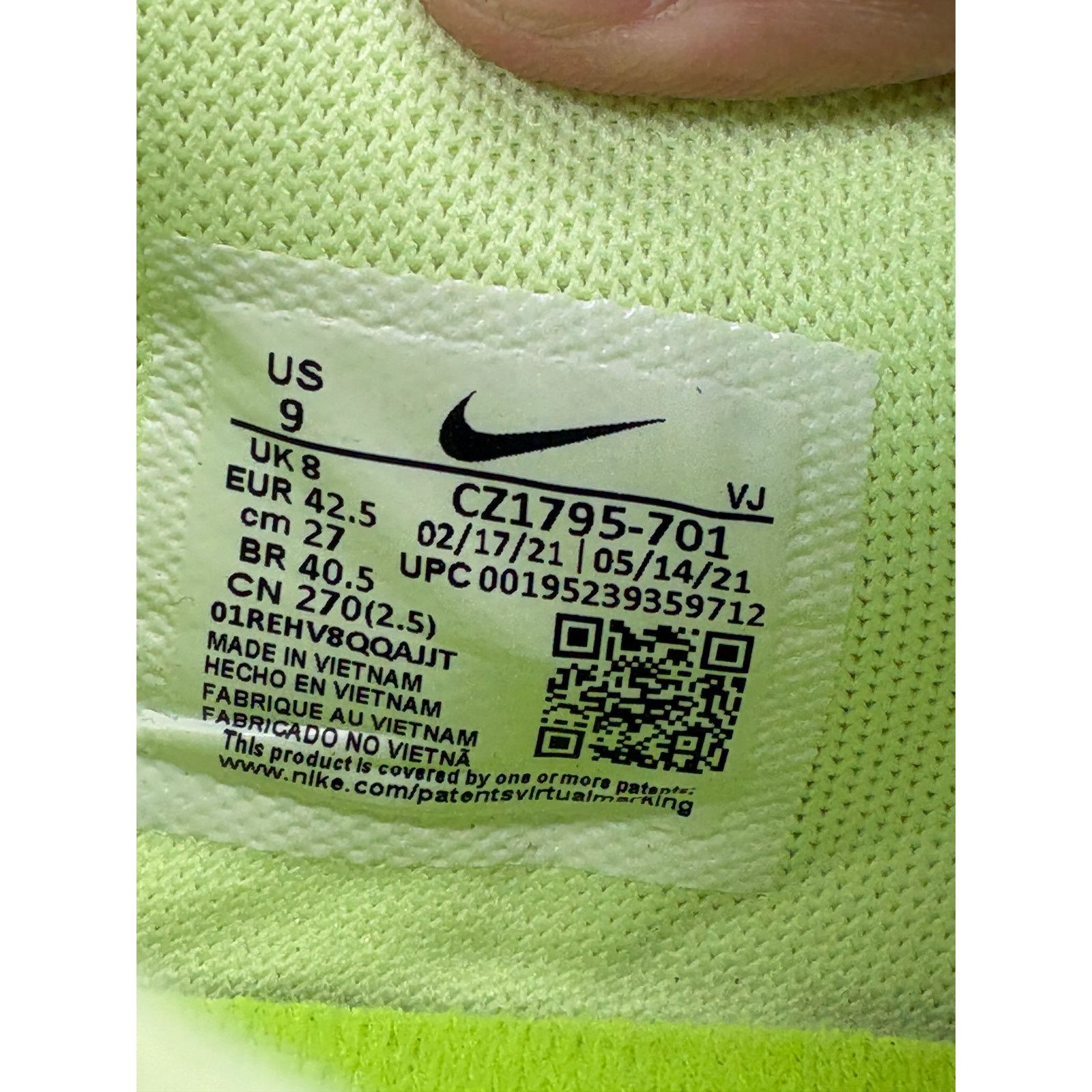 Nike Nike Zoom Rival XC 5 Running Spikes Mens 9 Track Cleats Size US 9 / EU 42 - 8 Thumbnail