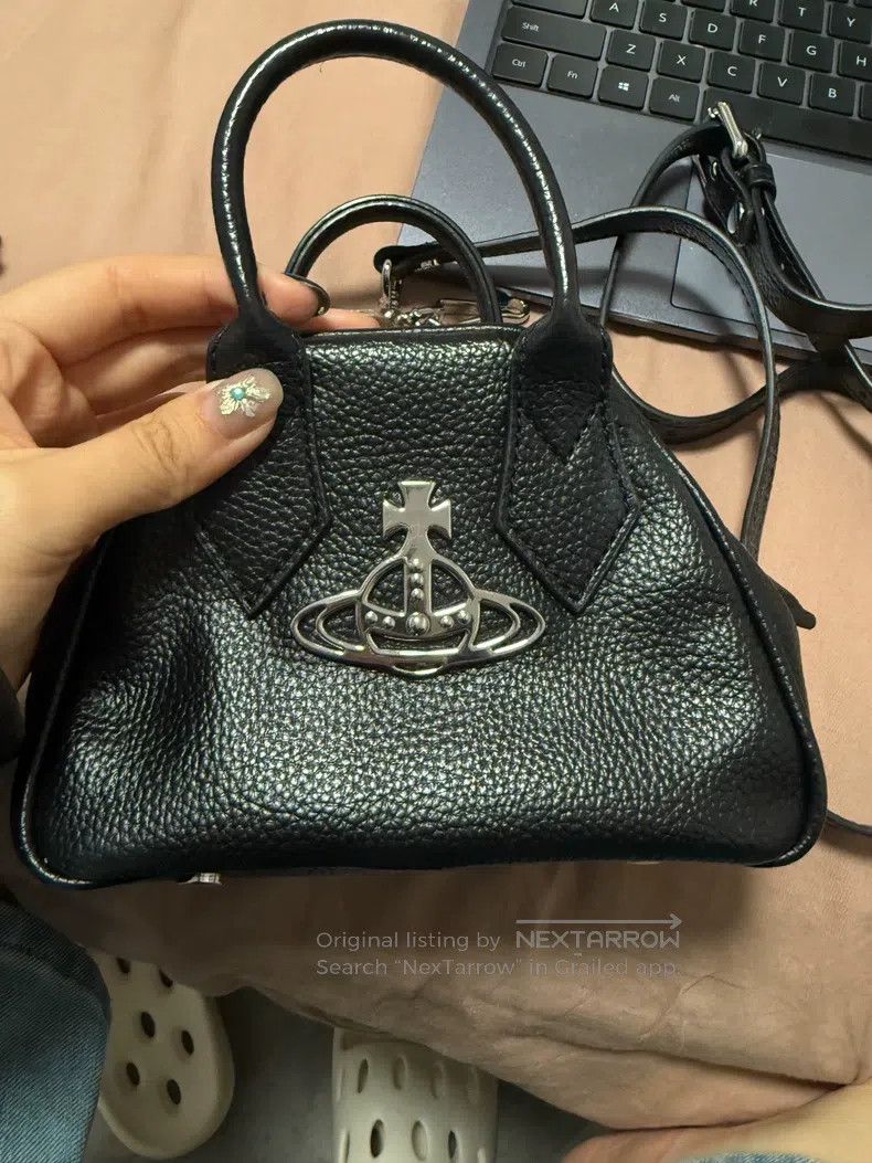 Vivienne Westwood Vivienne Westwood size os Saturn mini bowling bag for women Size ONE SIZE - 2 Thumbnail