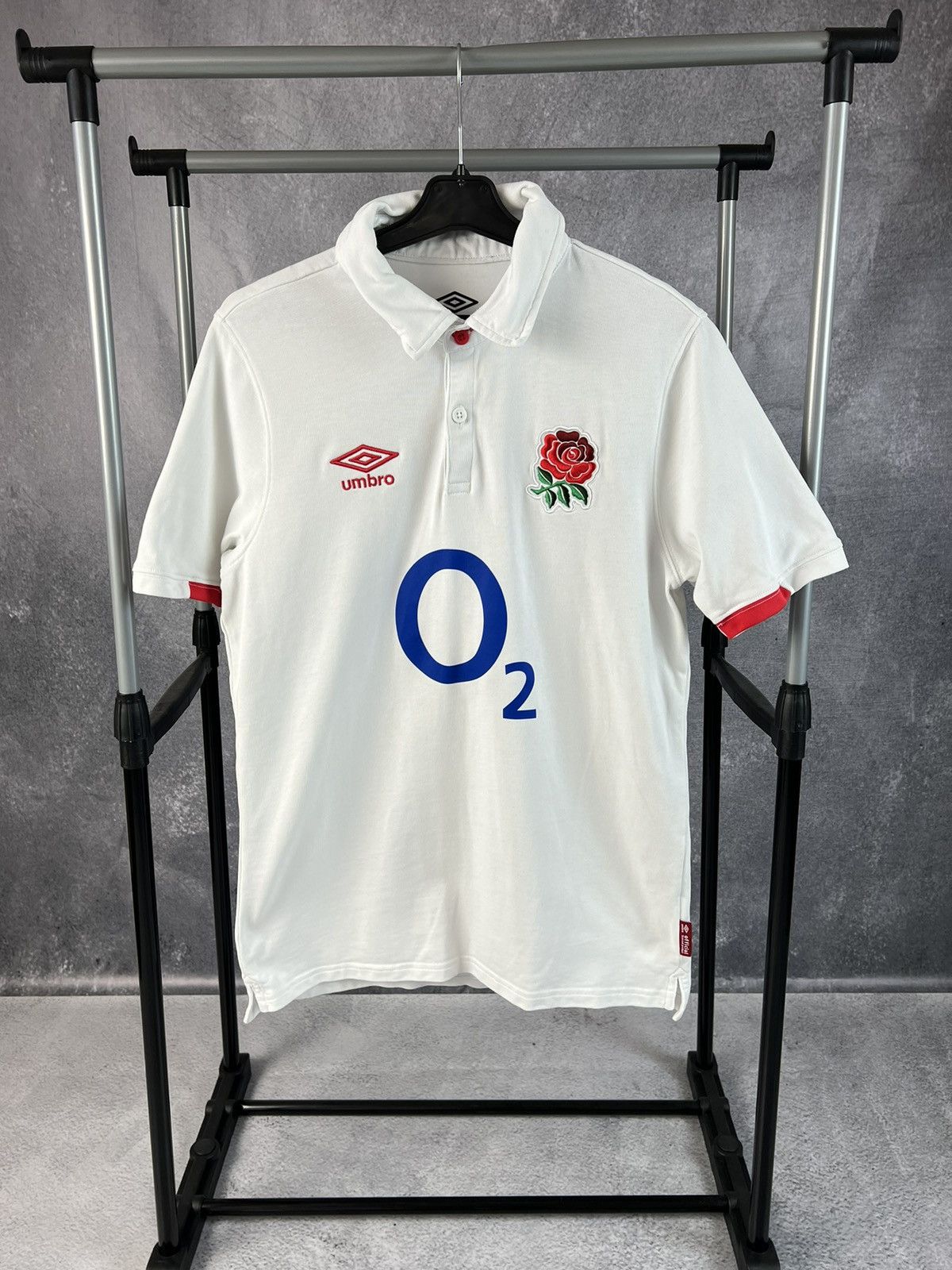 Umbro England rugby polo T-shirt Size US M / EU 48-50 / 2 - 1 Thumbnail