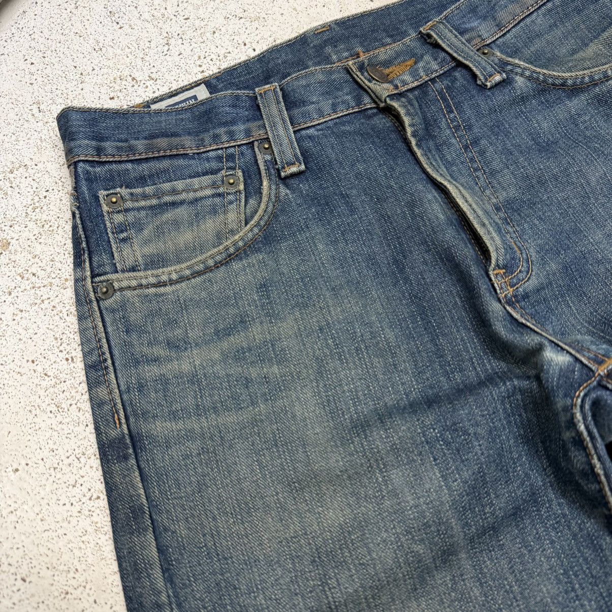 Edwin Vintage Edwin 402 Original Hem Chainstitch Denim Pant Size US 29 - 7 Thumbnail
