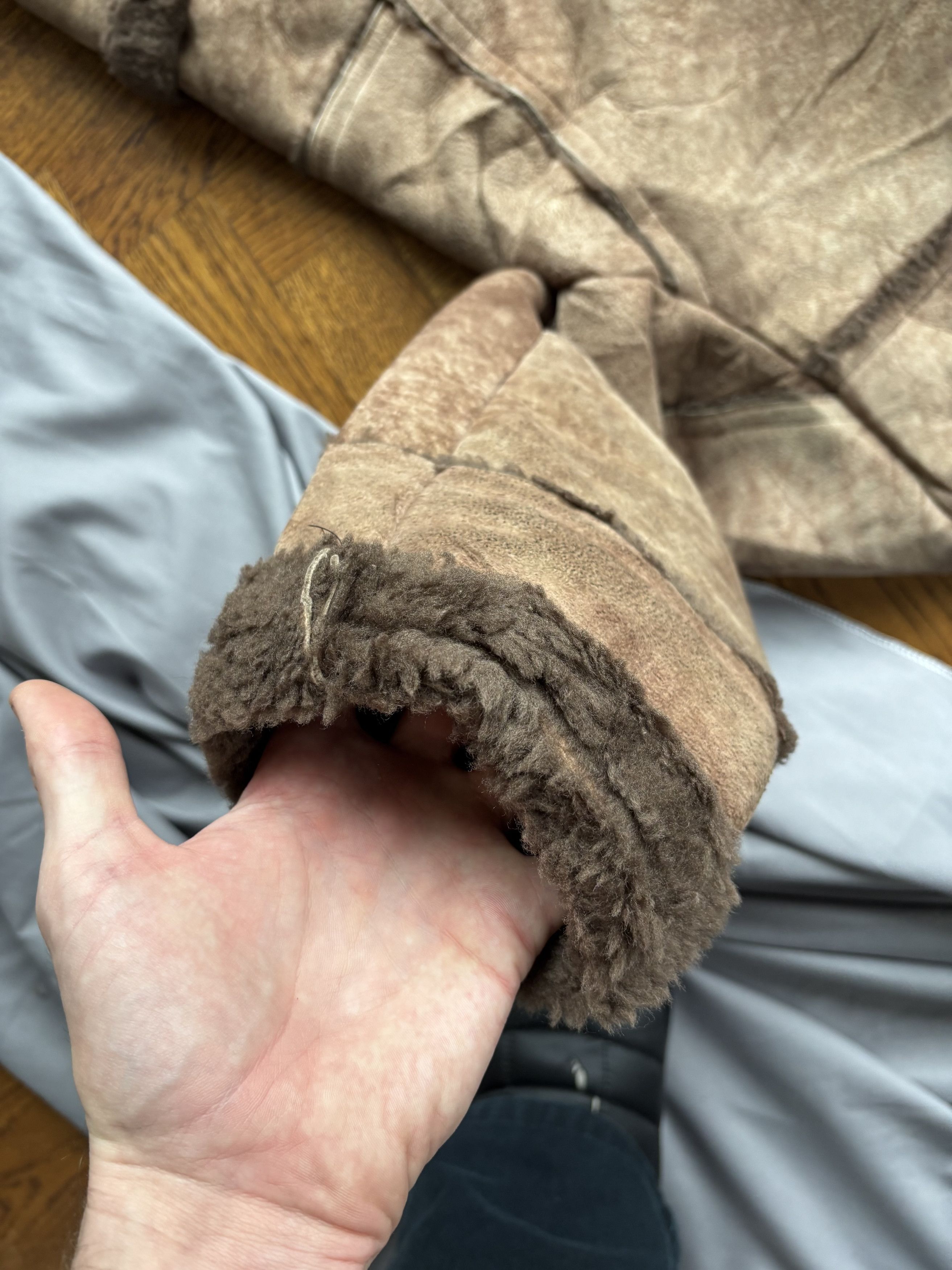 Vintage 1970s Sheepskin Coat Vintage Shearling Jacket Macmor Long Size US S / EU 44-46 / 1 - 11 Thumbnail