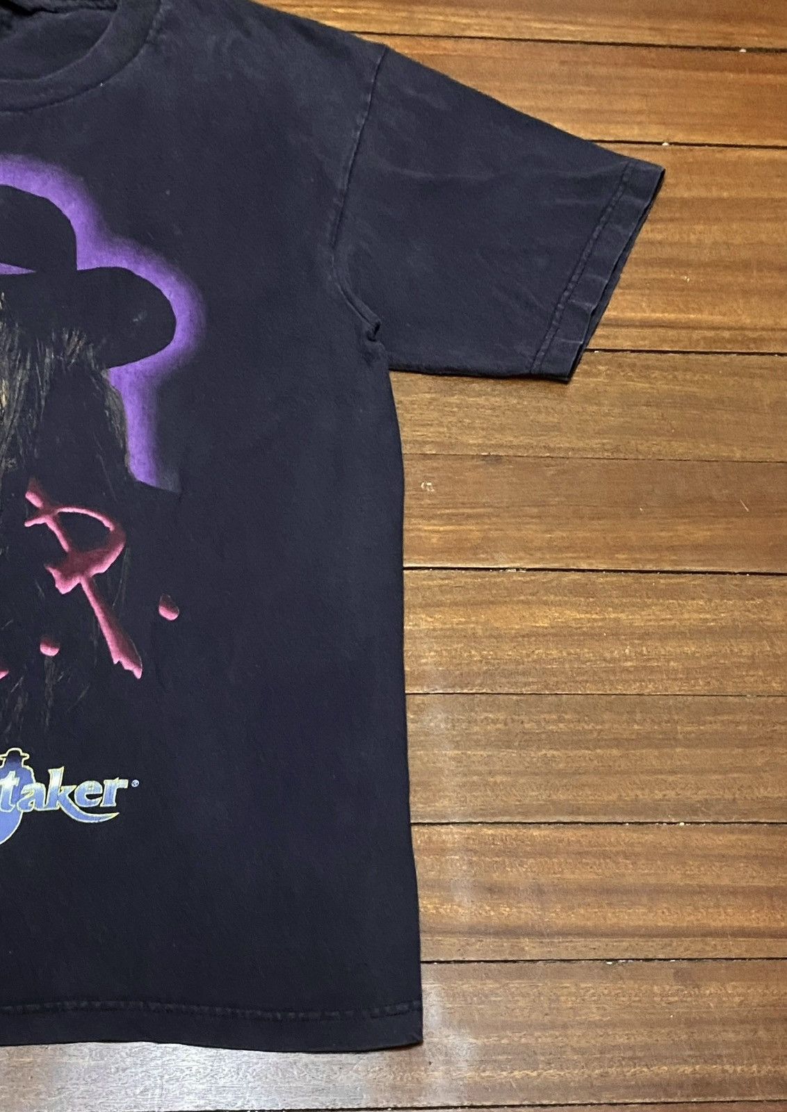 Vintage Very Rare Vintage WWF Wrestler Undertaker T-shirt 1996s Size US M / EU 48-50 / 2 - 6 Thumbnail