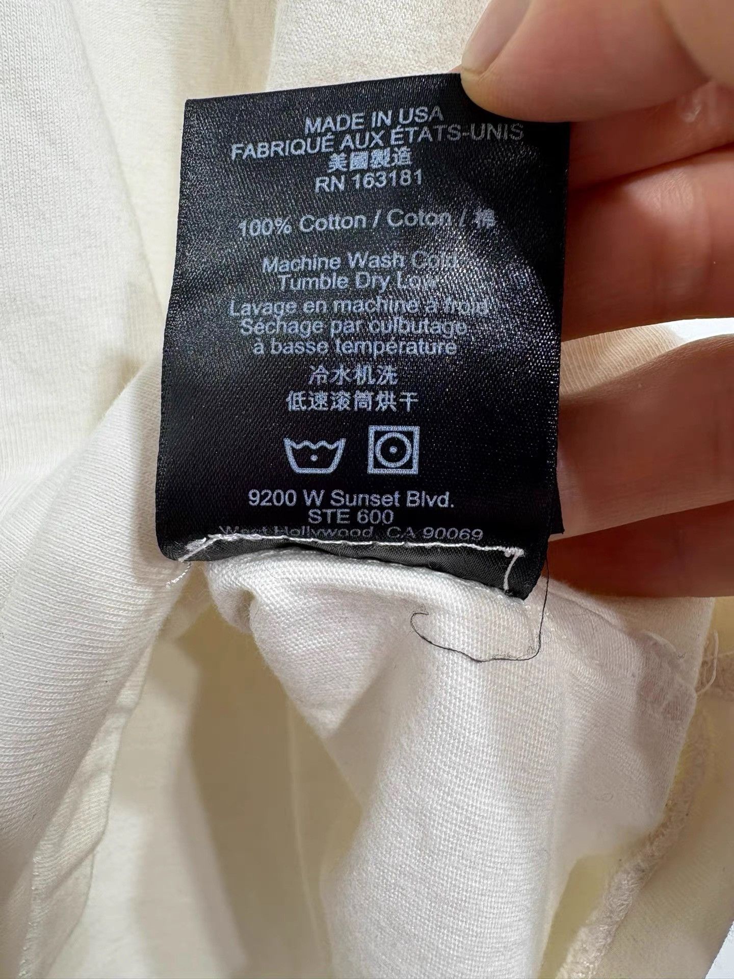 Rhude Rhude Men's White Short Sleeve T-Shirt K29 Size US S / EU 44-46 / 1 - 6 Thumbnail