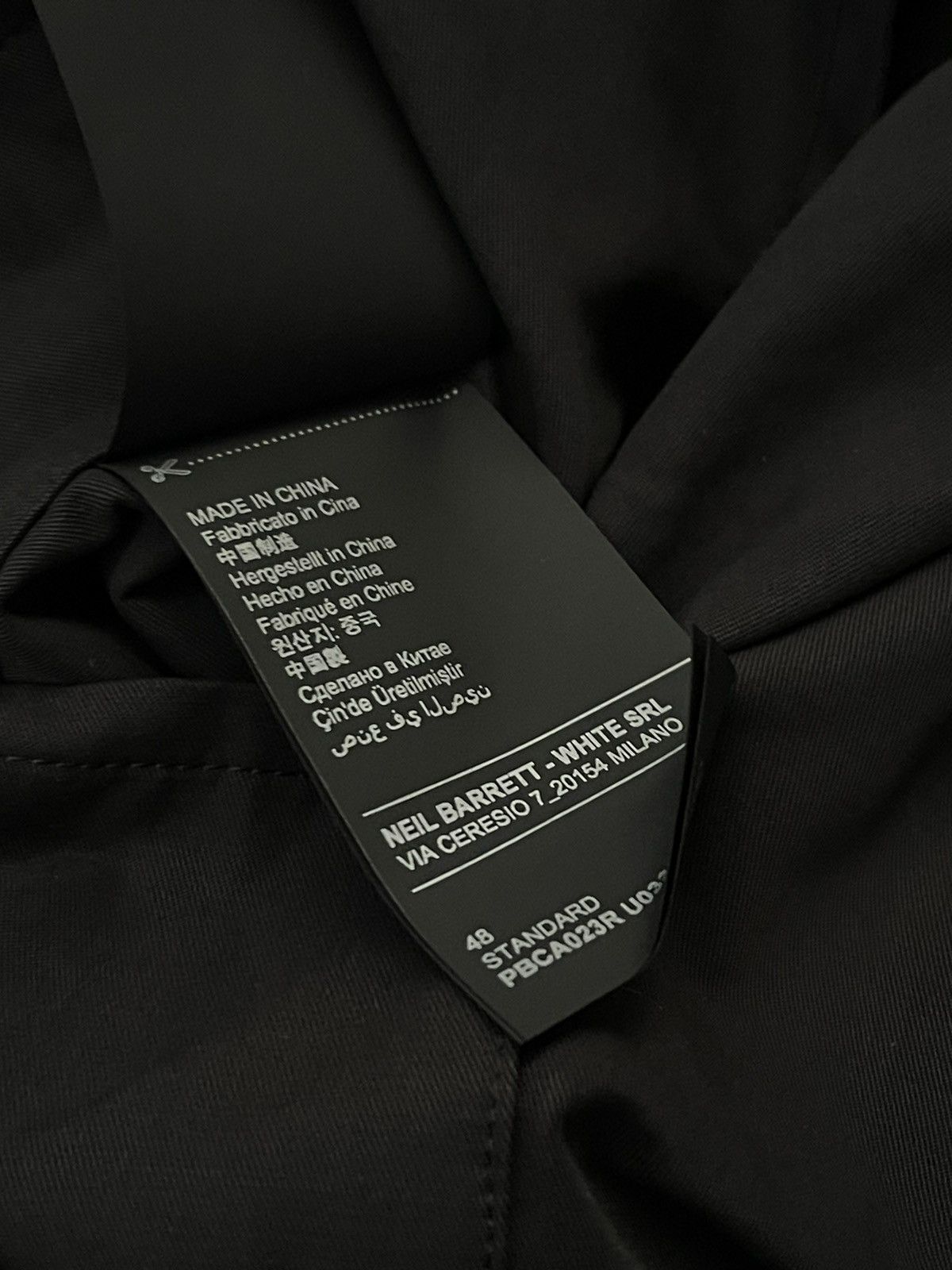 Neil Barrett !DS! AW23 Neil Barrett Minimalist Reversible Trench Coat Size US M / EU 48-50 / 2 - 21 Thumbnail